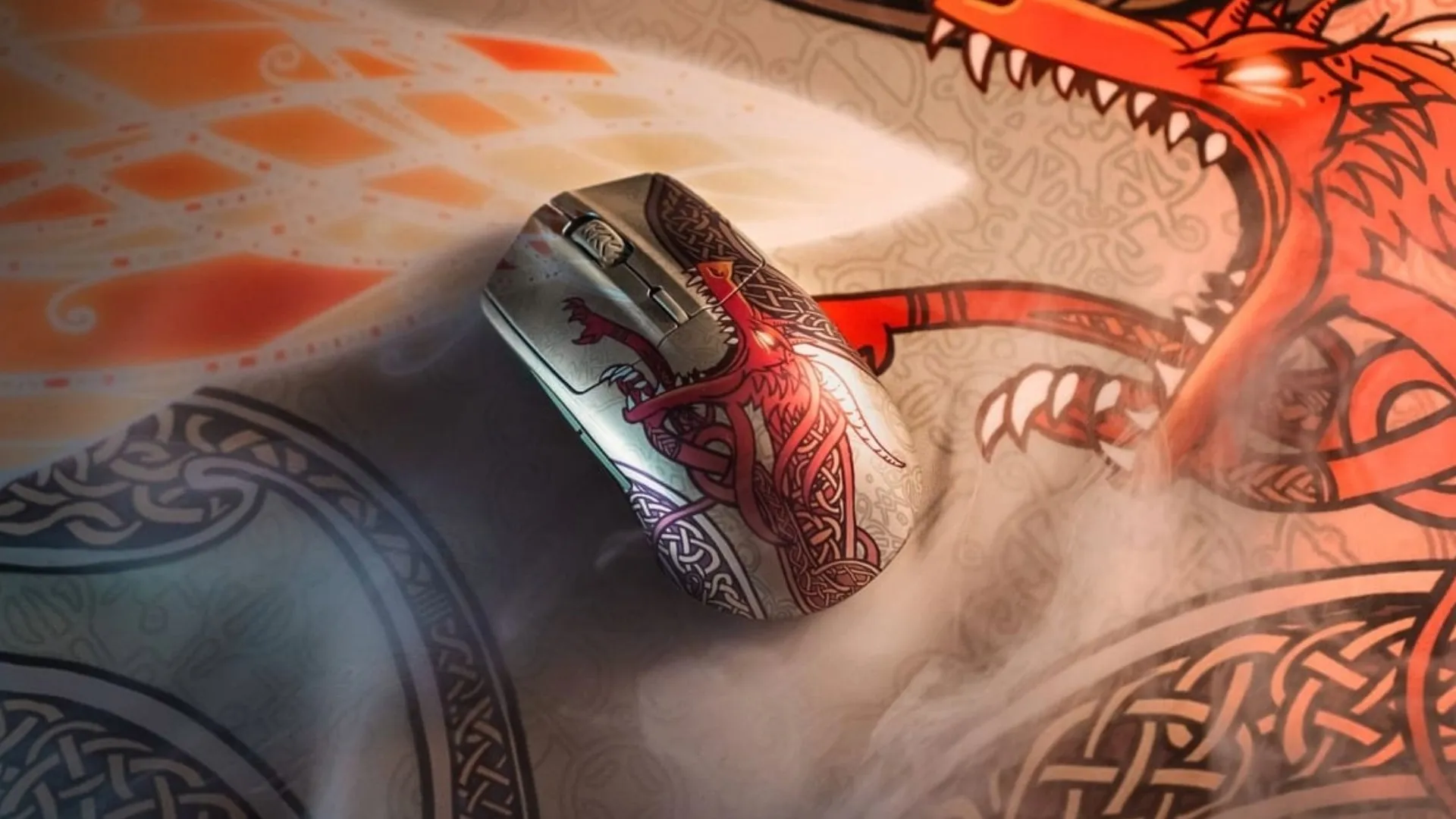 Мышь SteelSeries CS2 Dragon Lore Edition Wireless RGB (62614) (UA)