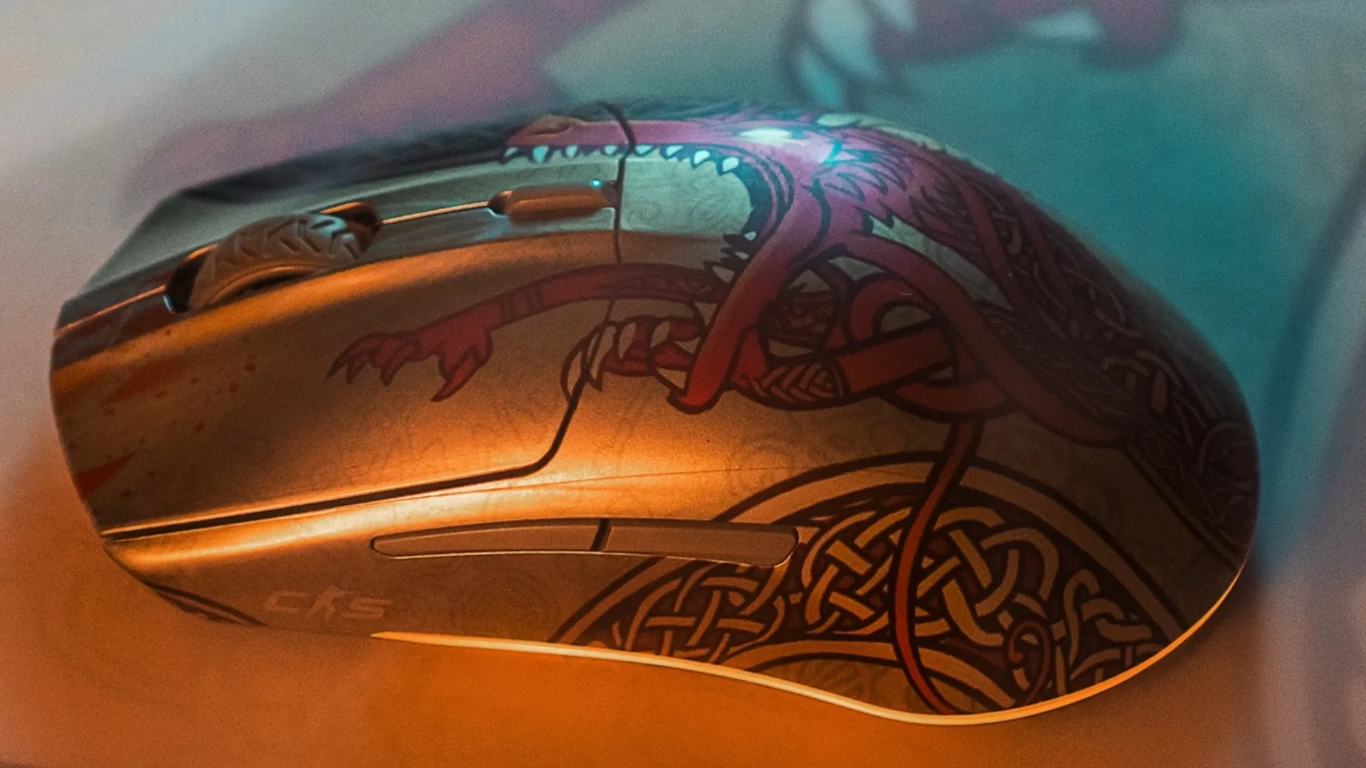 Мышь SteelSeries CS2 Dragon Lore Edition Wireless RGB (62614) (UA)