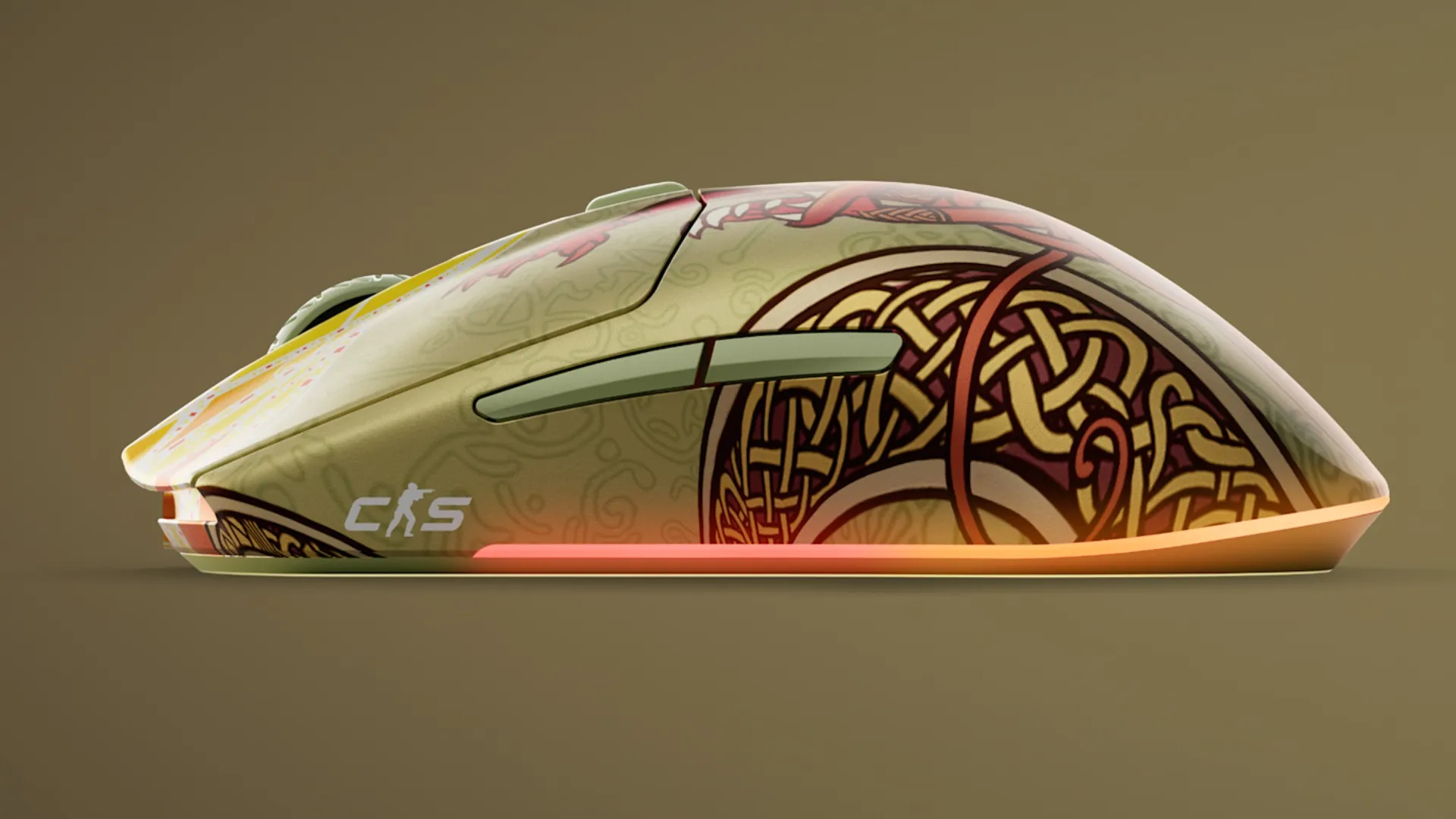 Мышь SteelSeries CS2 Dragon Lore Edition Wireless RGB (62614) (UA)