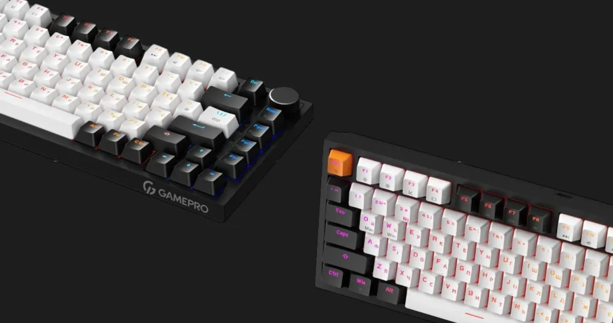 Клавіатура GamePro Asgard Valhalla MAX 75% Magnetic switches (Black) (UA