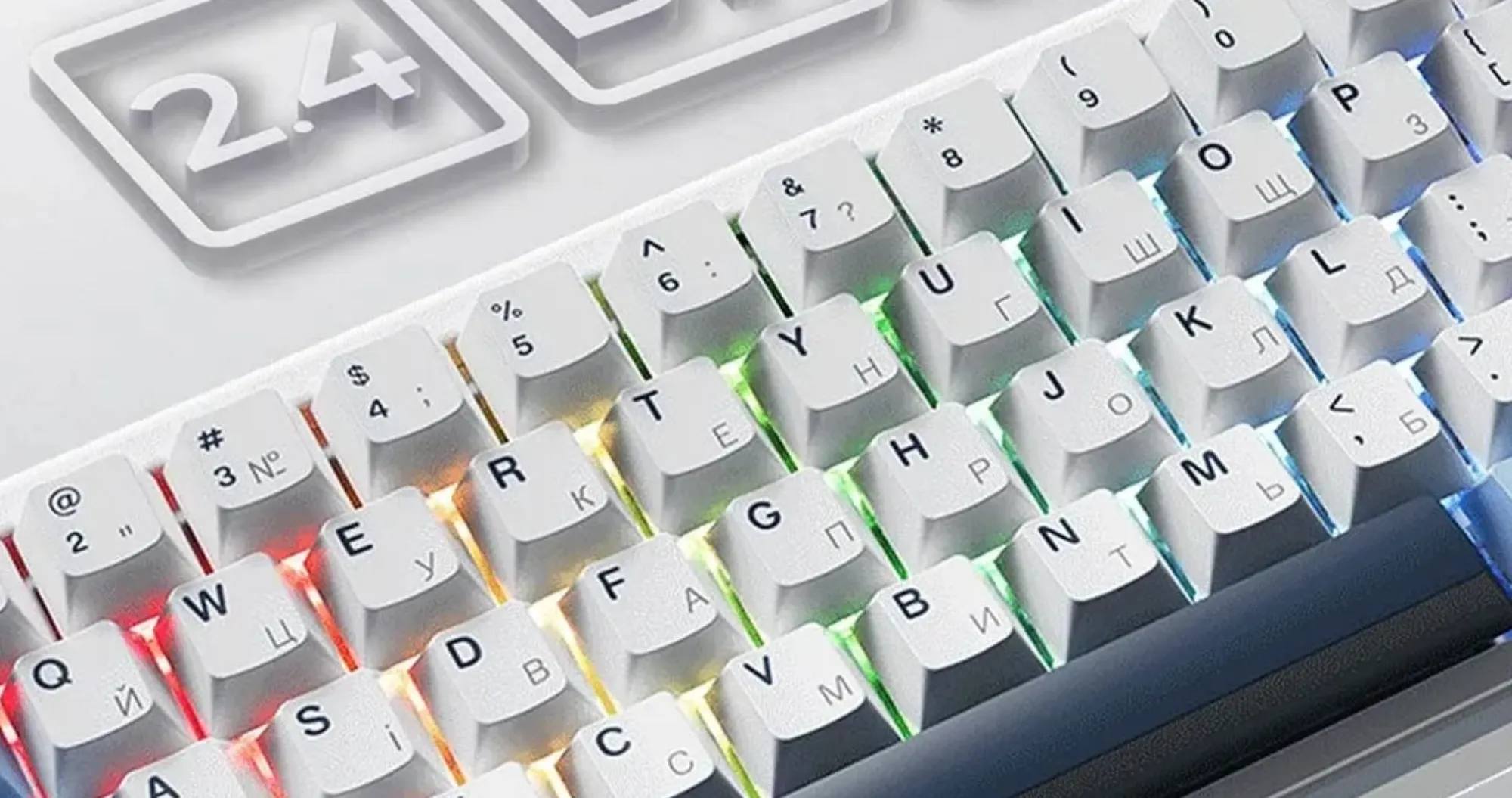 Клавіатура ігрова Ajazz (Black/Gray/Yellow) (AK680-M-BGY-AW) (UA)