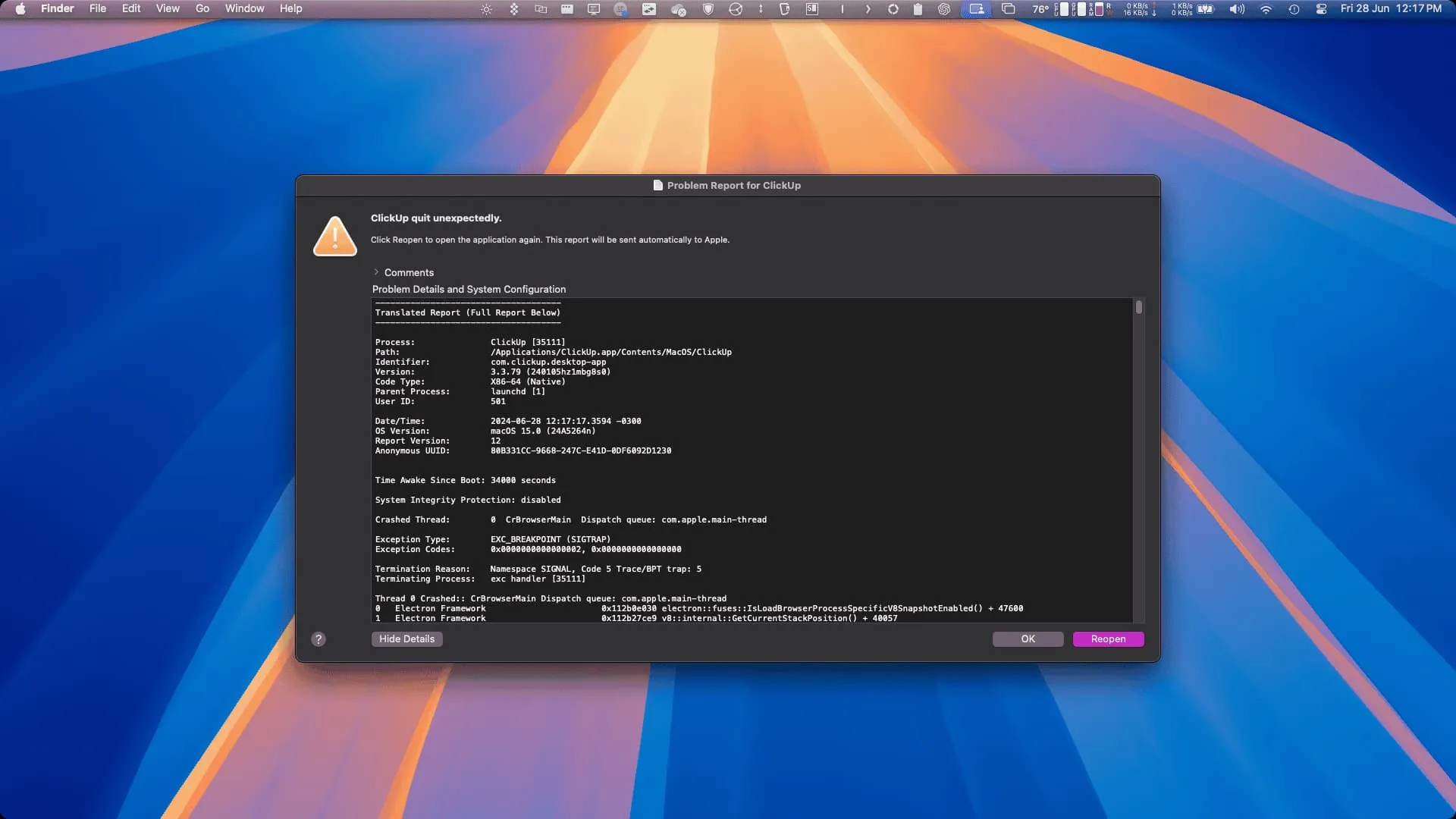 MacBook зависает