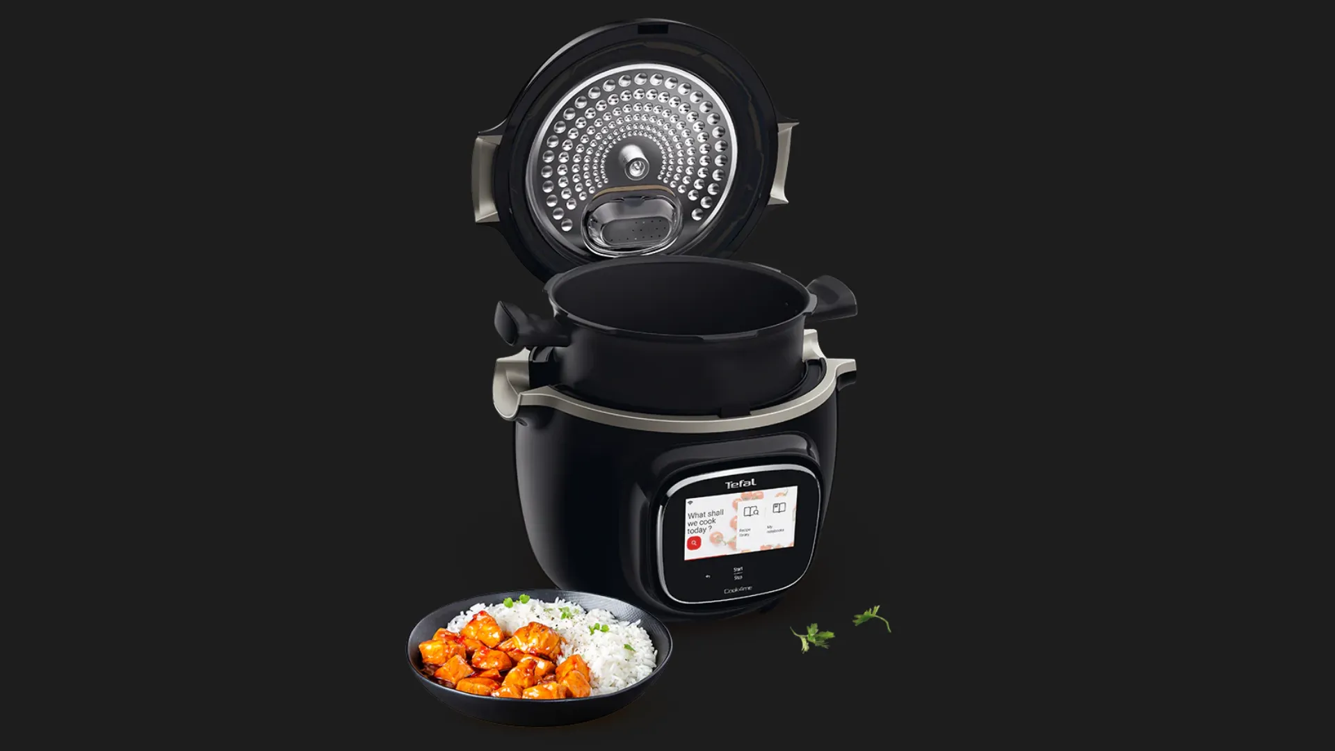 Мультиварка-скороварка Tefal Cook4me Touch CY912830 (UA)
