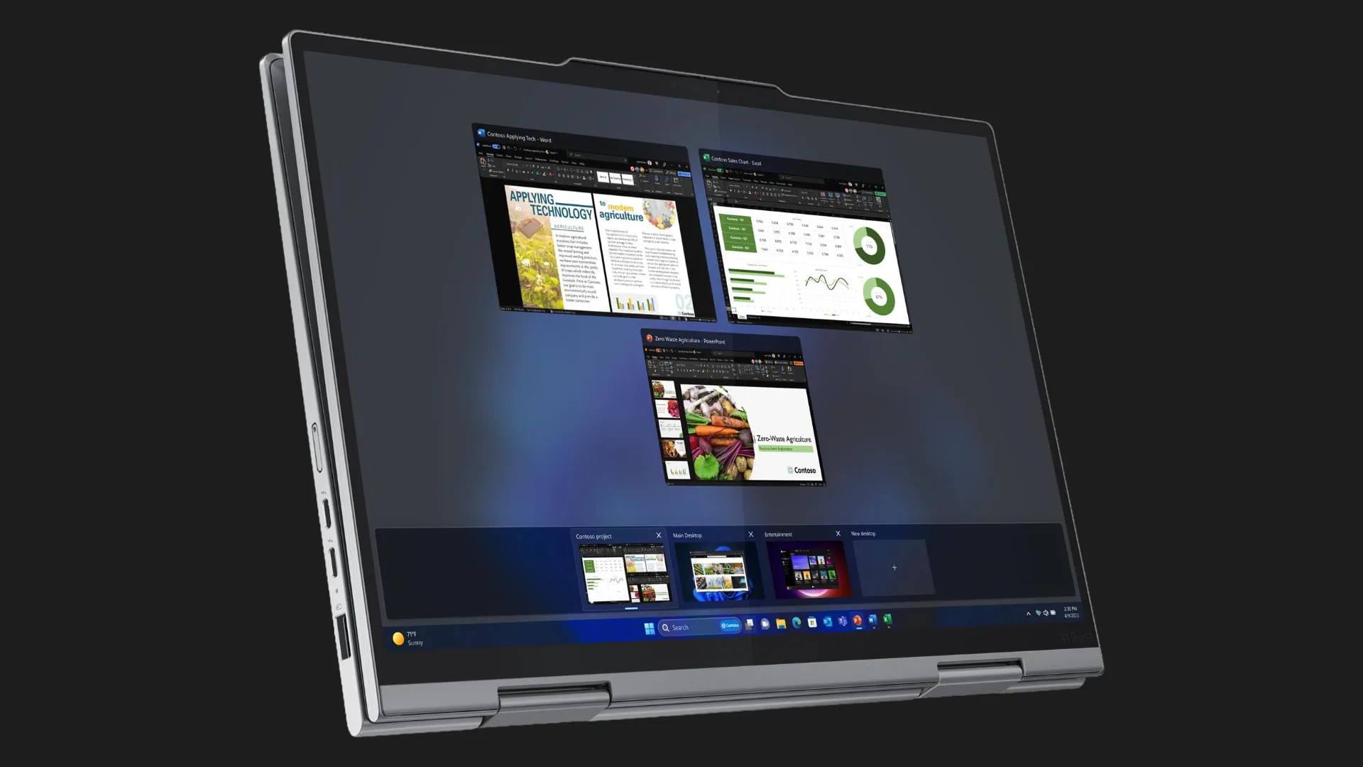 Ноутбук Lenovo ThinkPad X1 2-in-1 Gen 9 14" (Intel Core Ultra 7/32GB/1TB (SSD)/Intel Graphics) (21KE003HRA) (Standard)