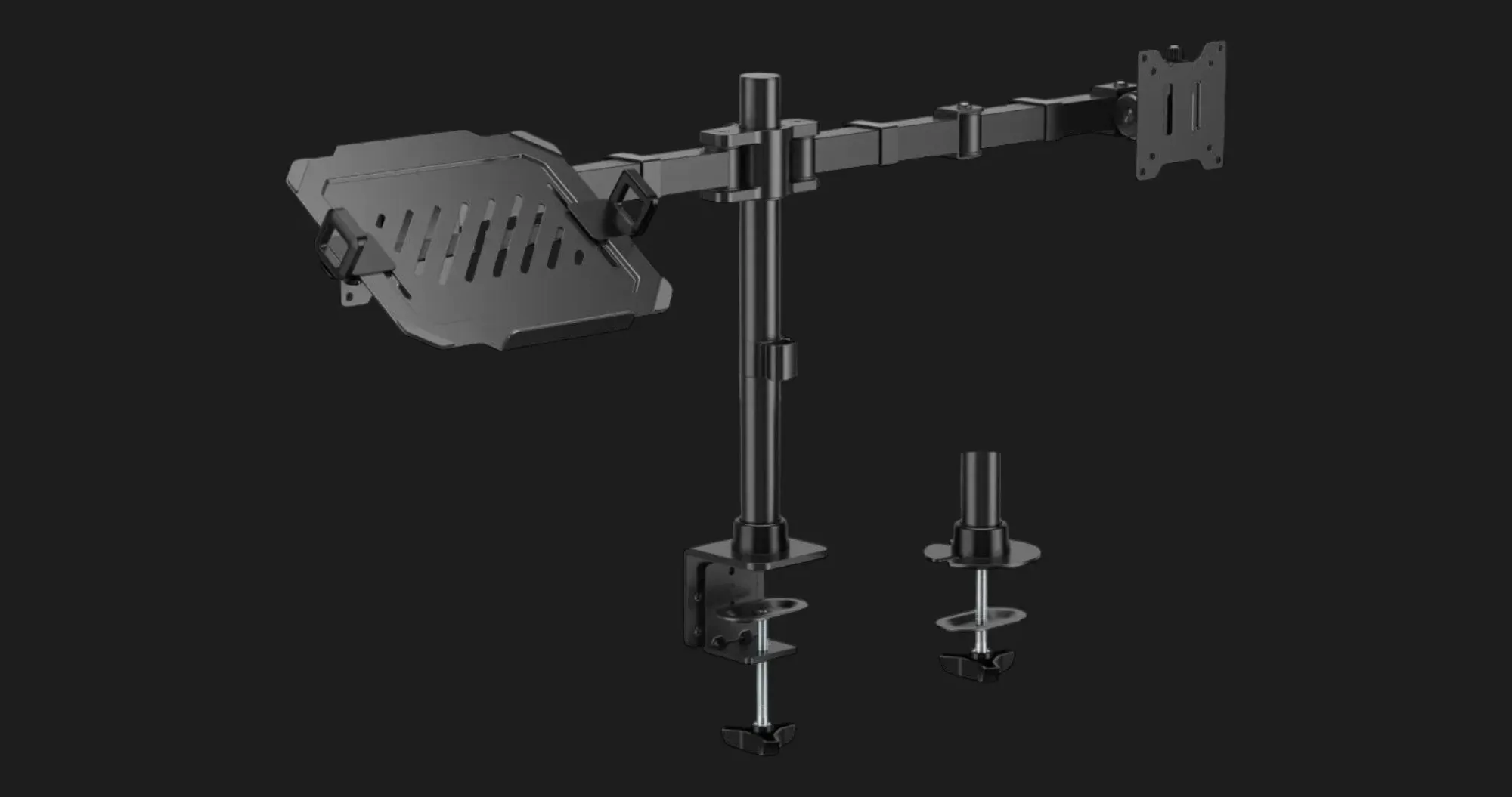 Настільне кріплення для монітора та ноутбука OfficePro MA113B (17-49") (Black) (UA)