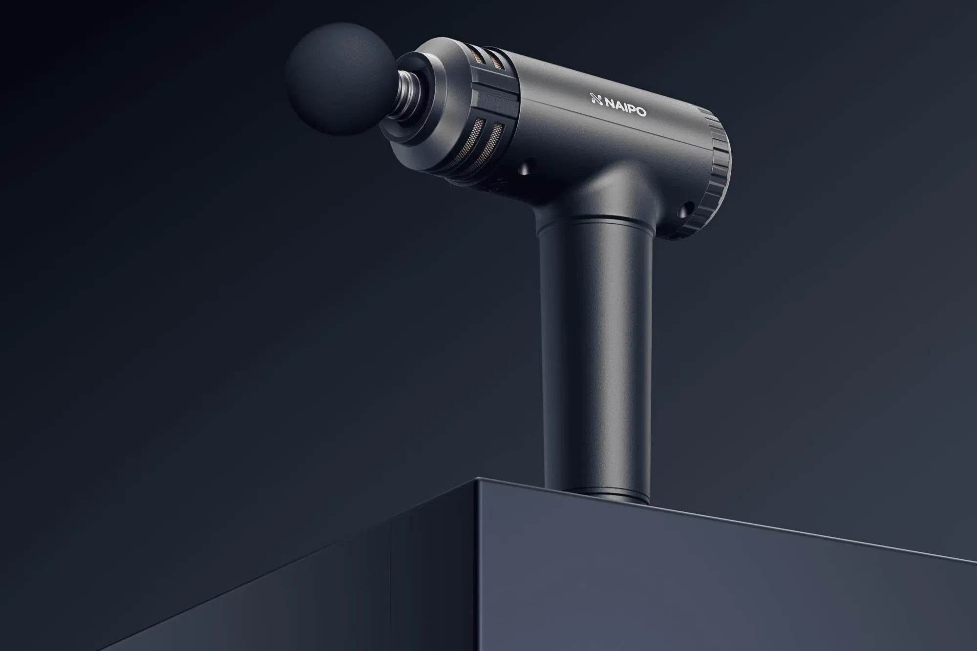 Перкусійний масажер Naipo NPMGUN-K5 (Black)