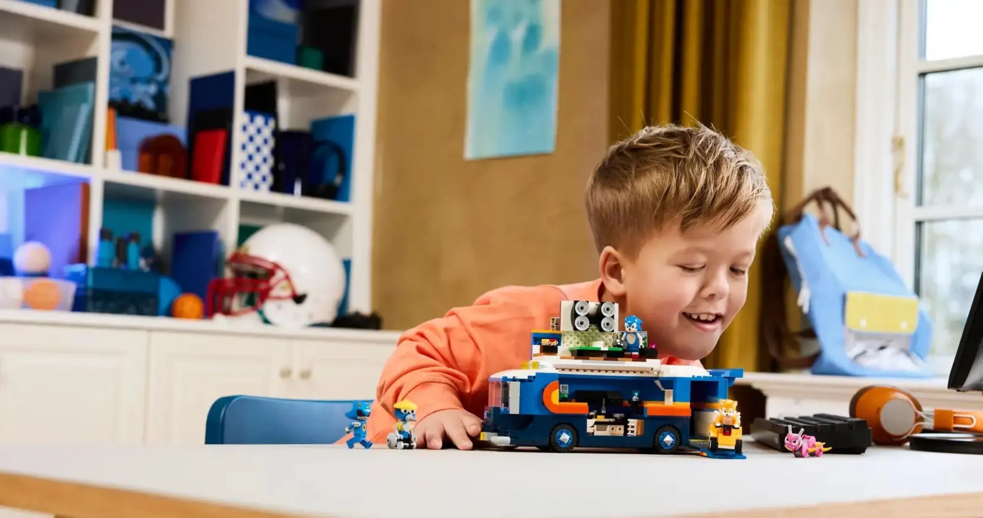 Конструктор LEGO Sonic Сонік та командна вантажівка (77006)
