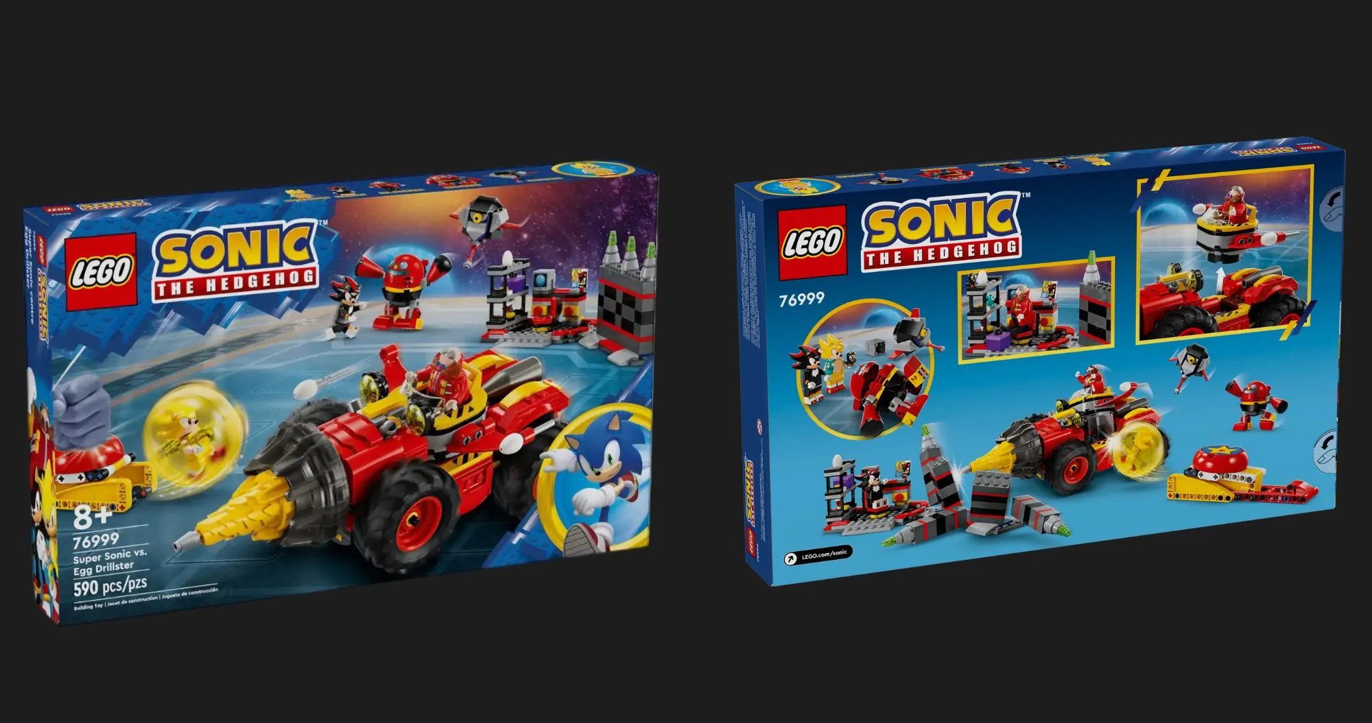 Конструктор LEGO Sonic Супер Соник против Яйца-бурильщика (76999)