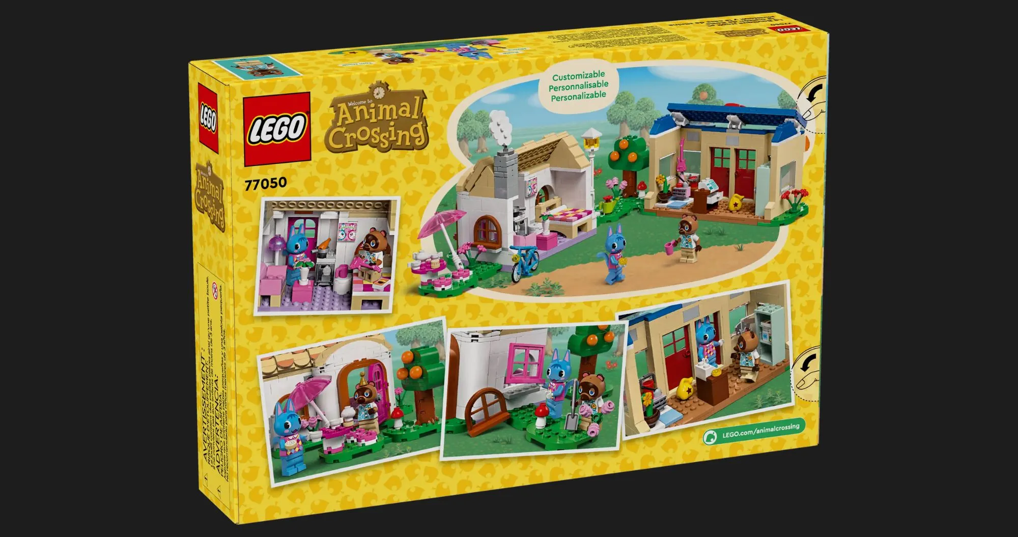Конструктор LEGO Animal Crossing Ятка «Nook's Cranny» и дом Рози (77050)