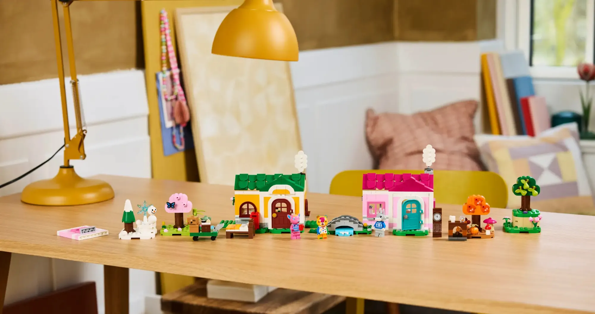Конструктор LEGO Animal Crossing Творческие дома: сезоны развлечений (77057)