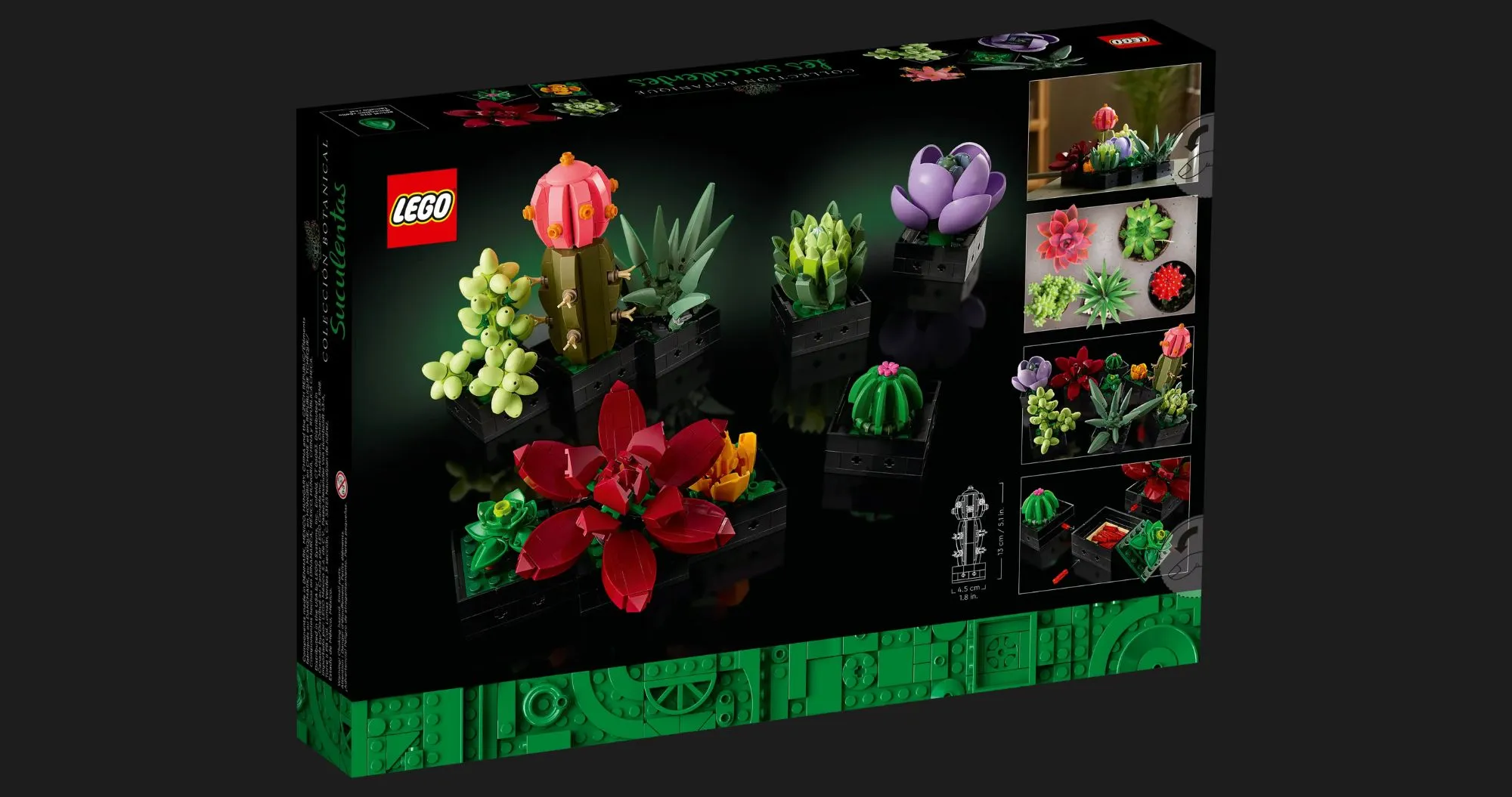 Конструктор LEGO Botanicals Суккуленты (10309)