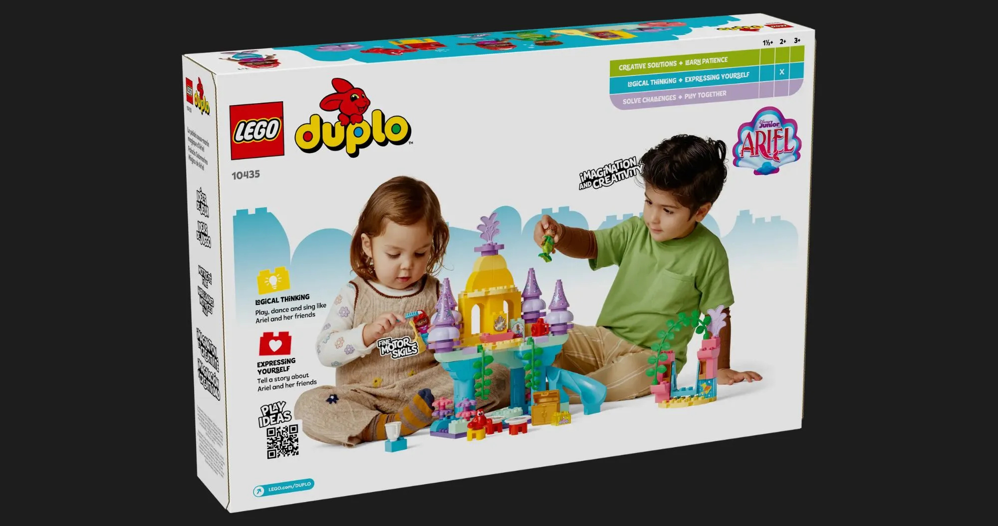 Конструктор LEGO DUPLO Disney Чарівний підводний палац Аріель (10435)