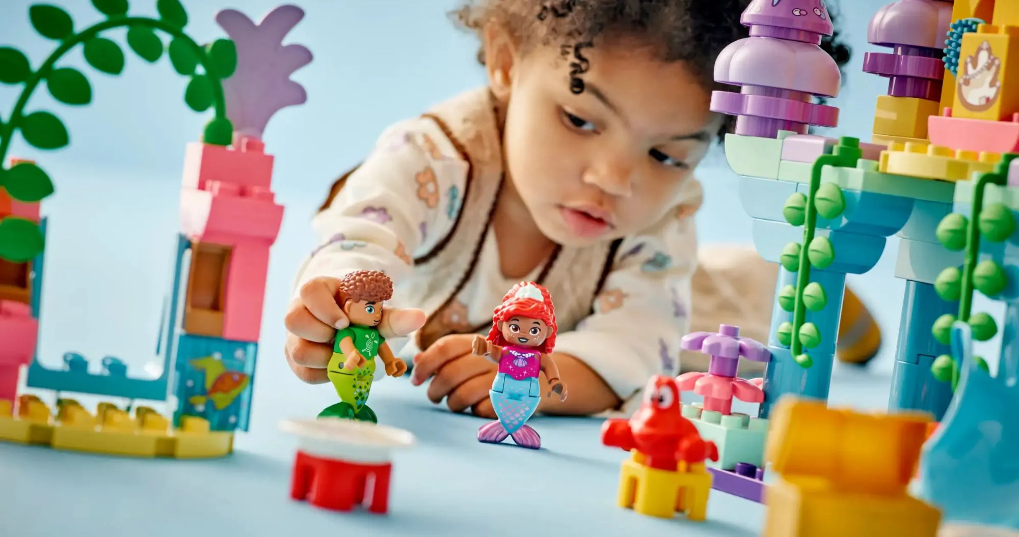 Конструктор LEGO DUPLO Disney Волшебный подводный дворец Ариэль (10435)