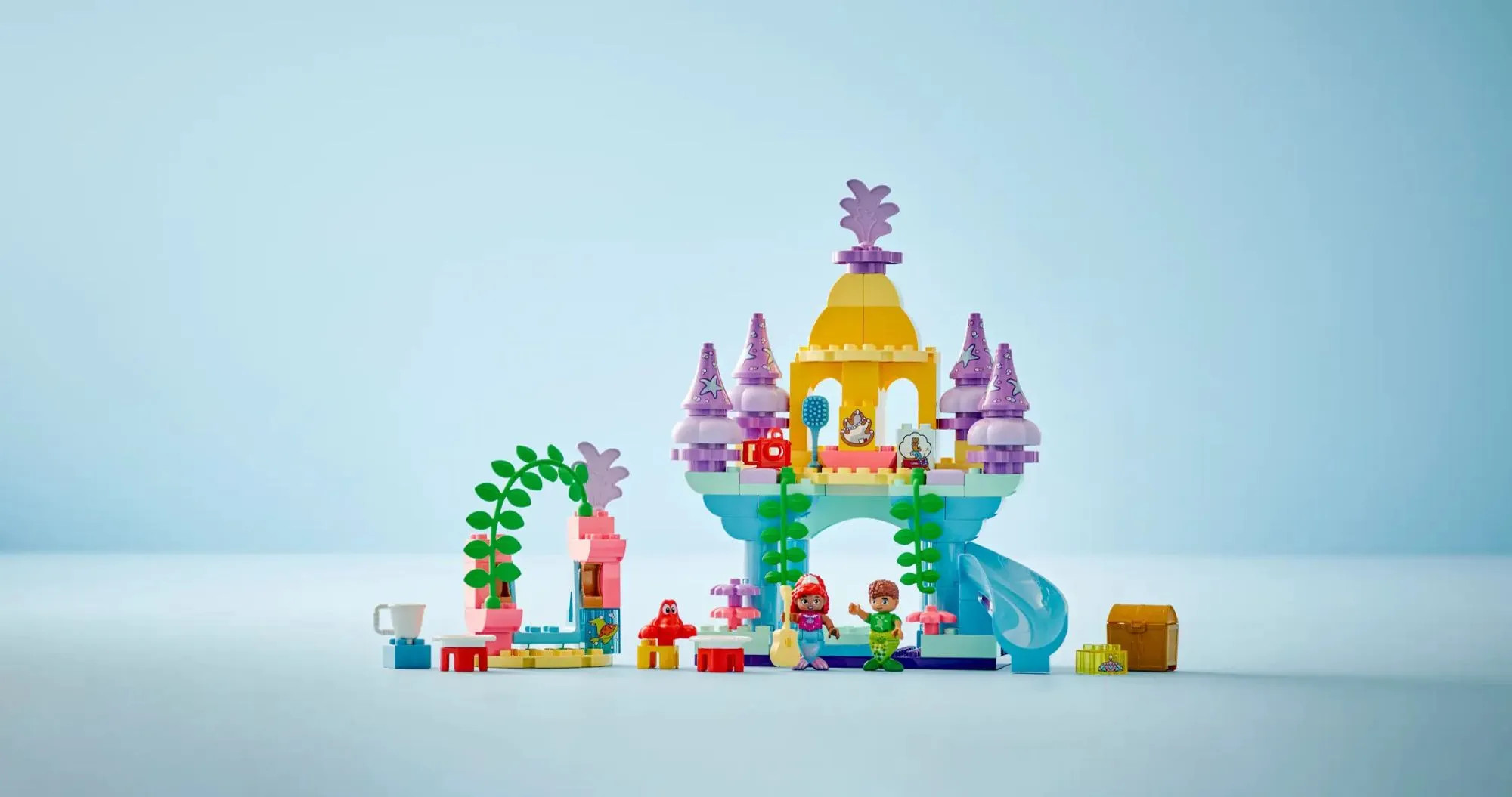 Конструктор LEGO DUPLO Disney Волшебный подводный дворец Ариэль (10435)