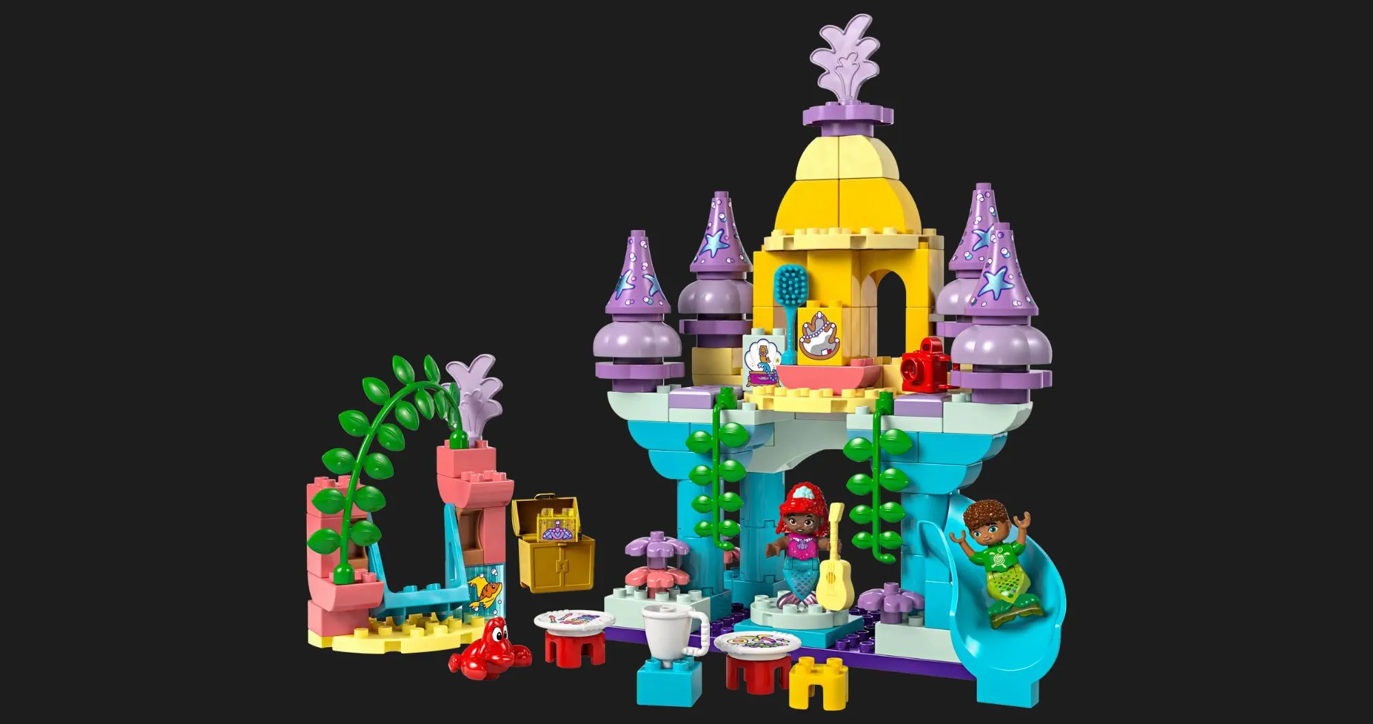 Конструктор LEGO DUPLO Disney Волшебный подводный дворец Ариэль (10435)