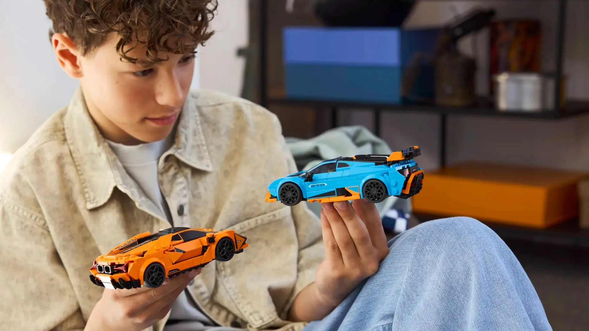 Конструктор LEGO Speed Champions Lamborghini Revuelto и Huracán STO (77238)