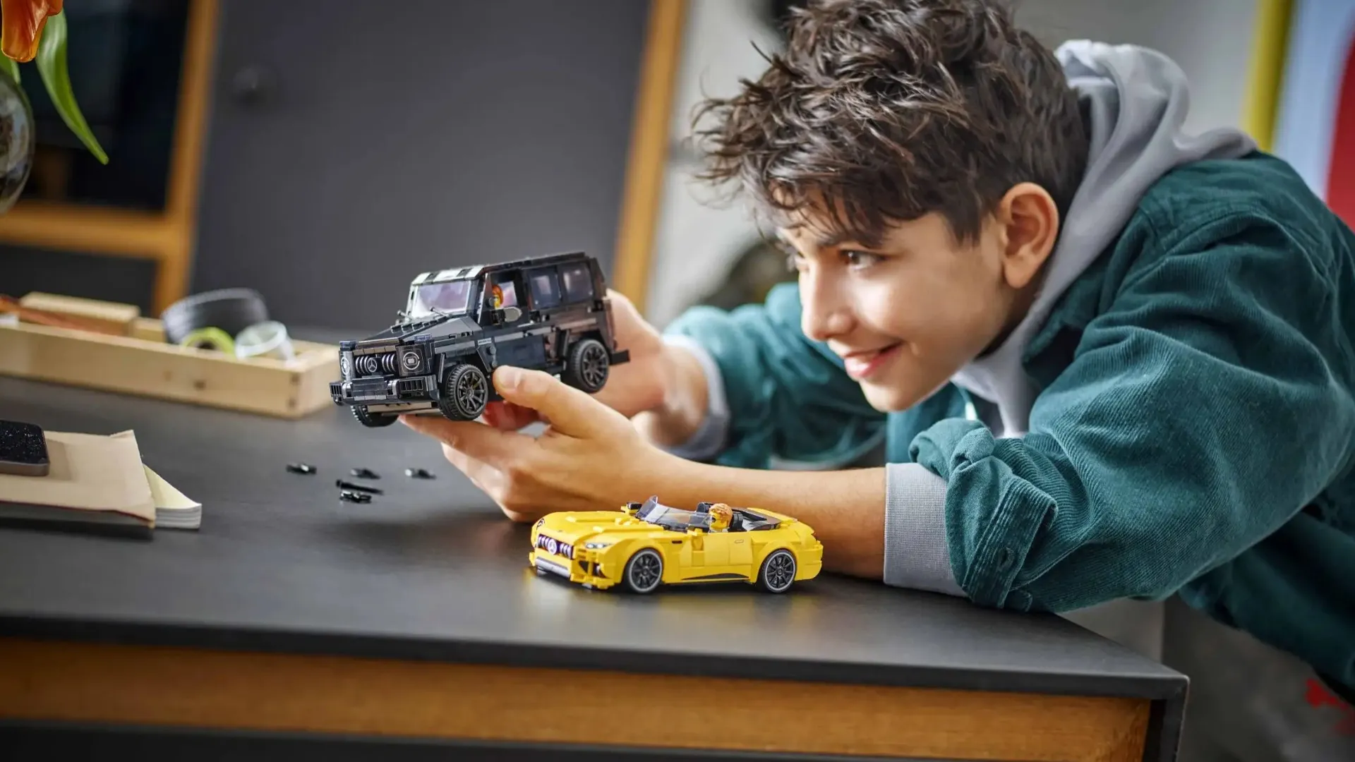 Конструктор LEGO Speed Champions Mercedes-AMG G 63 и Mercedes-AMG SL 63 (76924)