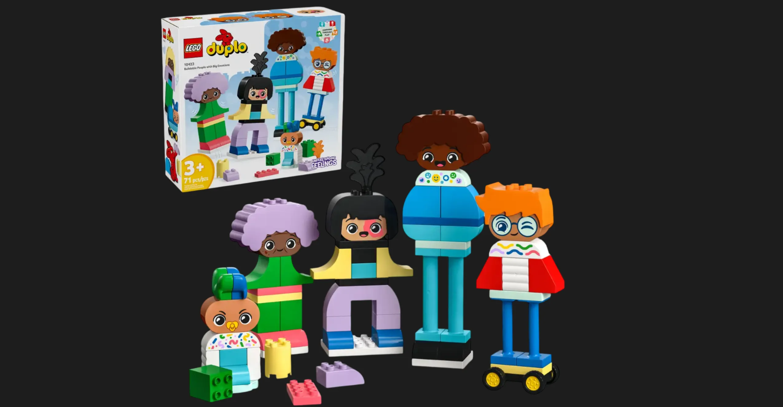 Конструктор LEGO DUPLO Конструктор людей с сильными эмоциями (10423)
