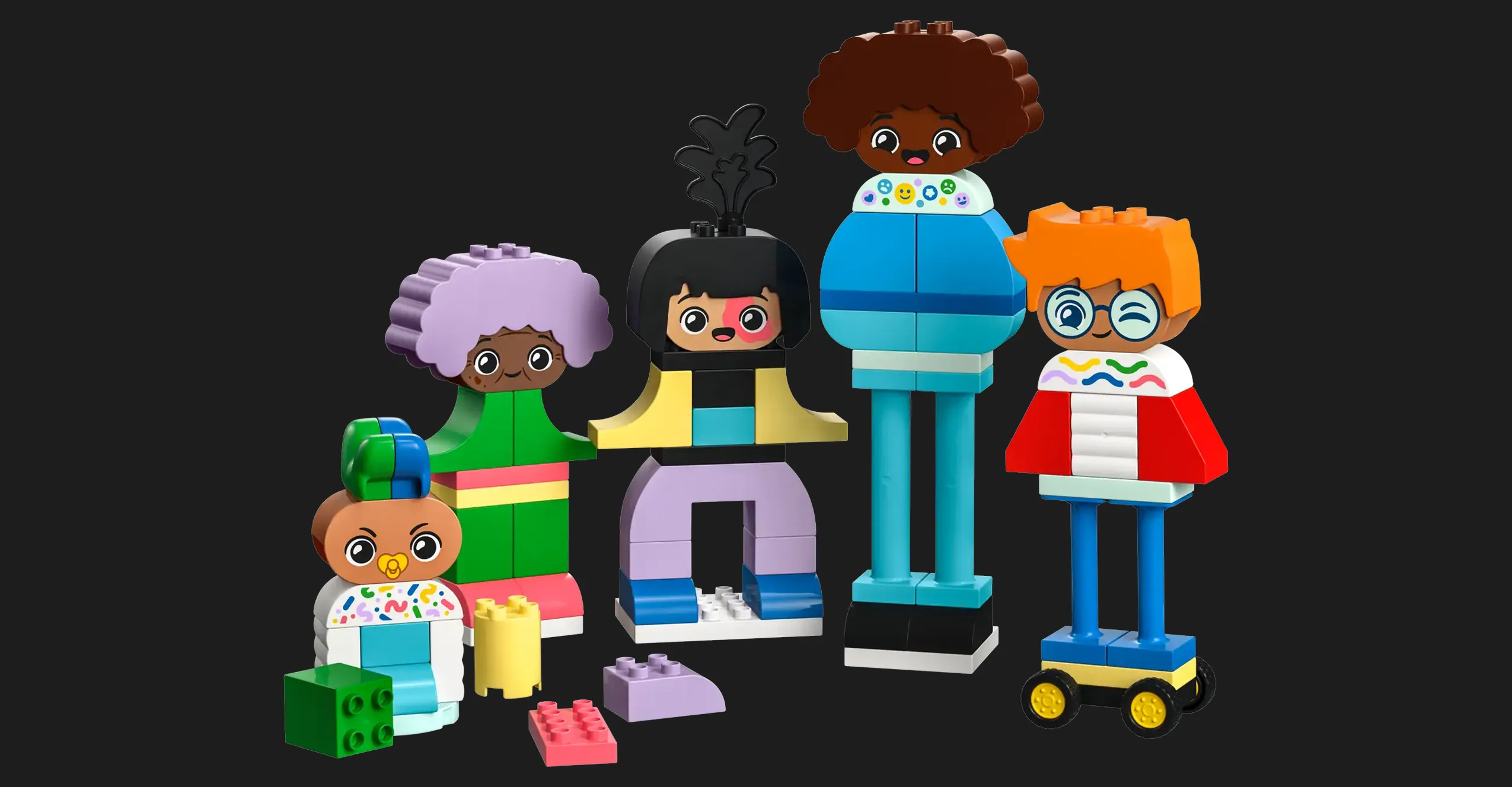 Конструктор LEGO DUPLO Конструктор людей с сильными эмоциями (10423)