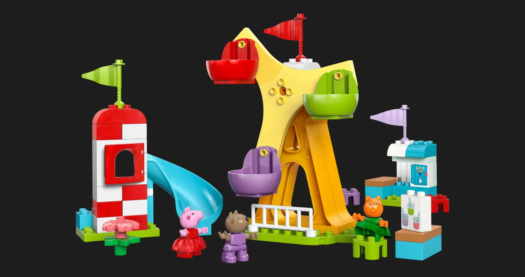 Конструктор LEGO DUPLO Ярмарка развлечений (10453)