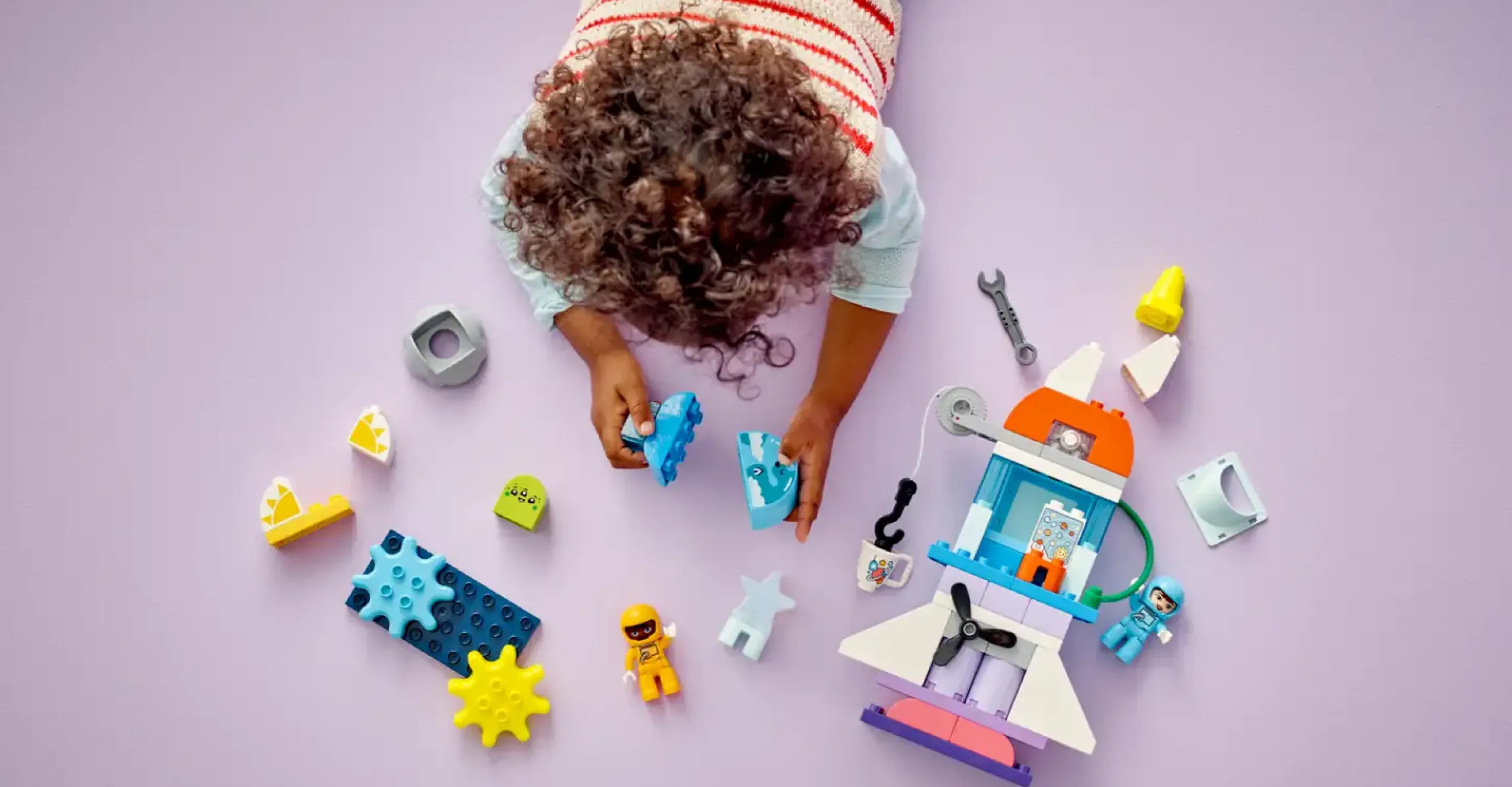 Конструктор LEGO DUPLO Приключения на космическом шаттле 3-в-1 (10422)