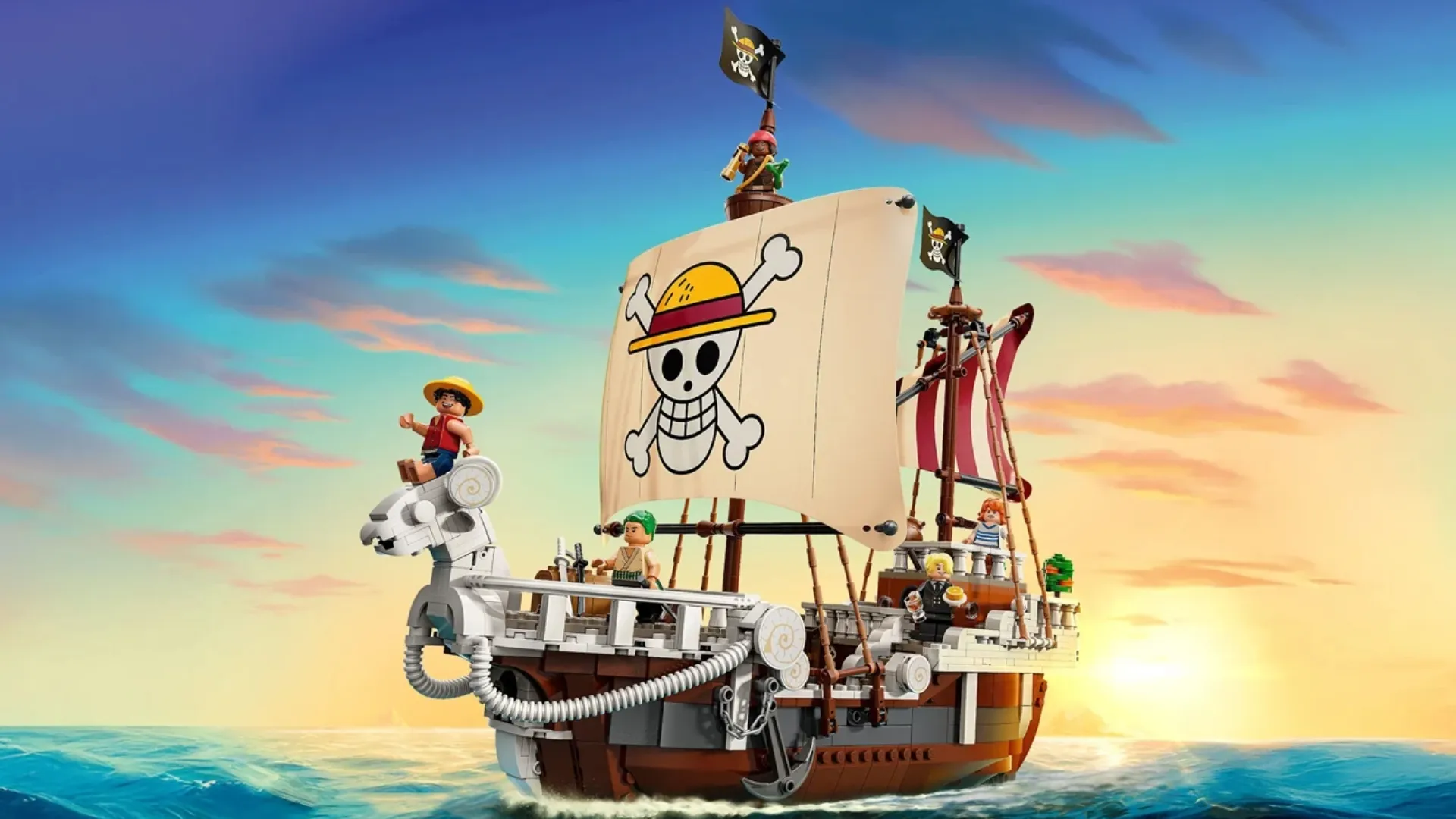 Конструктор LEGO One Piece Піратський корабель «Всюдихідний Меррі» (75639)
