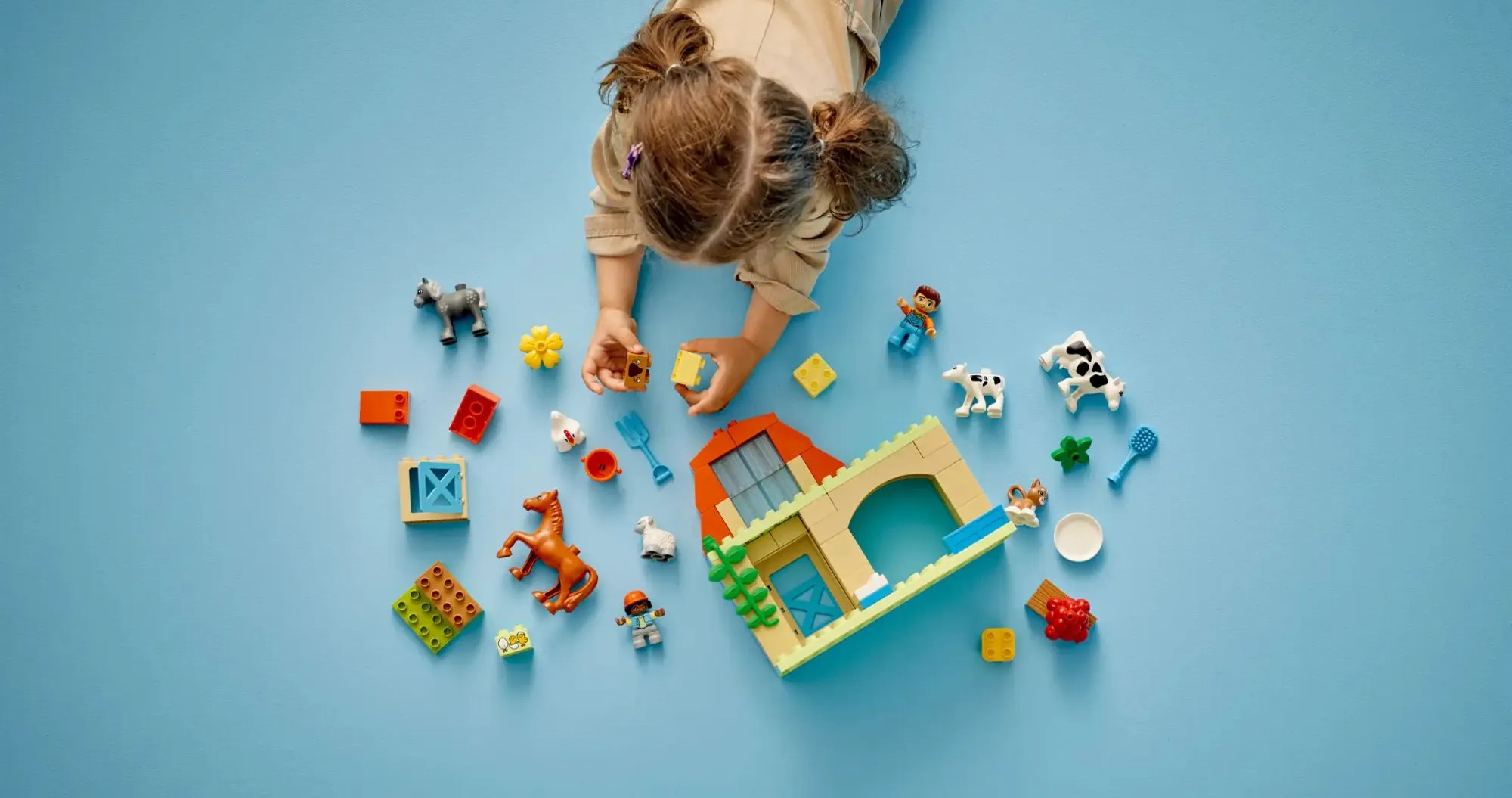 Конструктор LEGO DUPLO Town Уход за животными на ферме (10416)