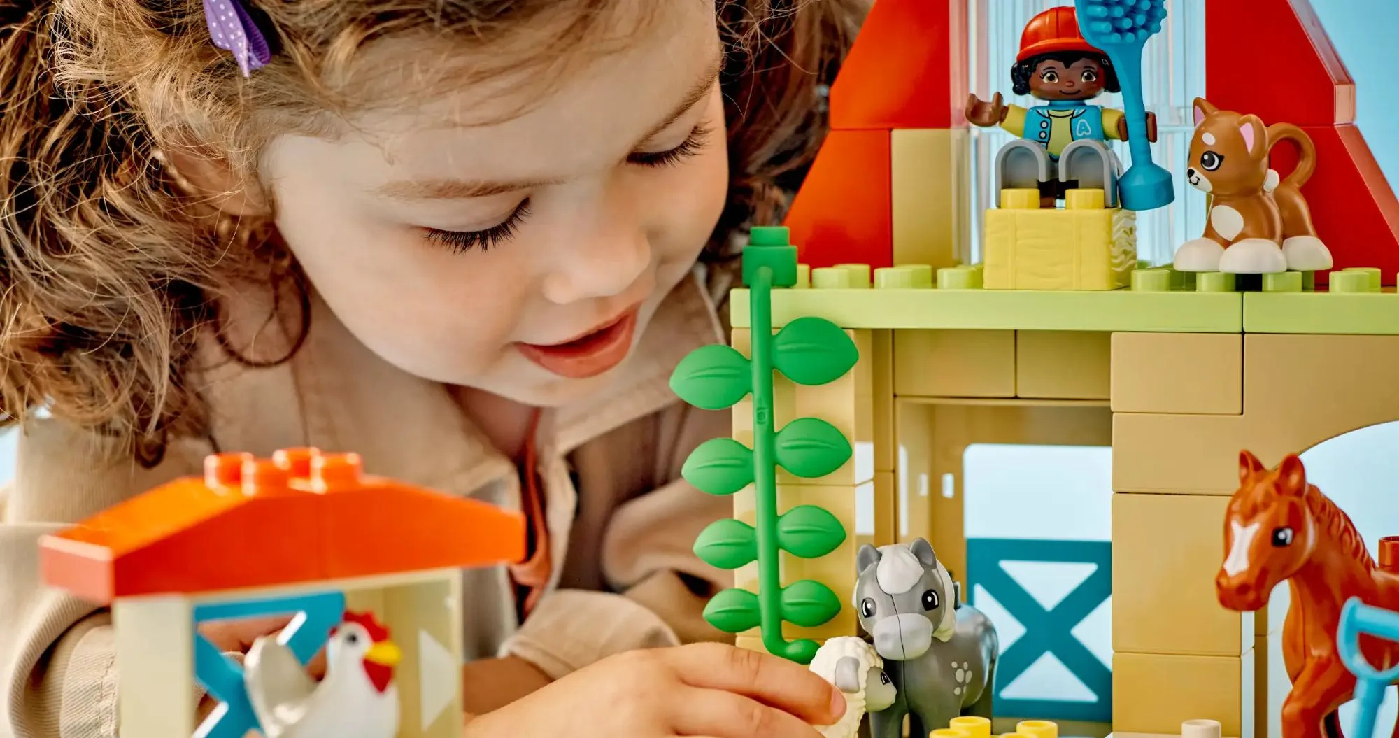 Конструктор LEGO DUPLO Town Уход за животными на ферме (10416)