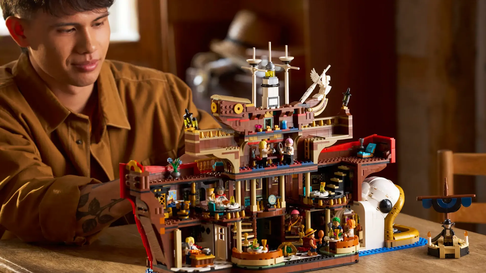 Конструктор LEGO One Piece Плавучий ресторан «Барати» (75640)
