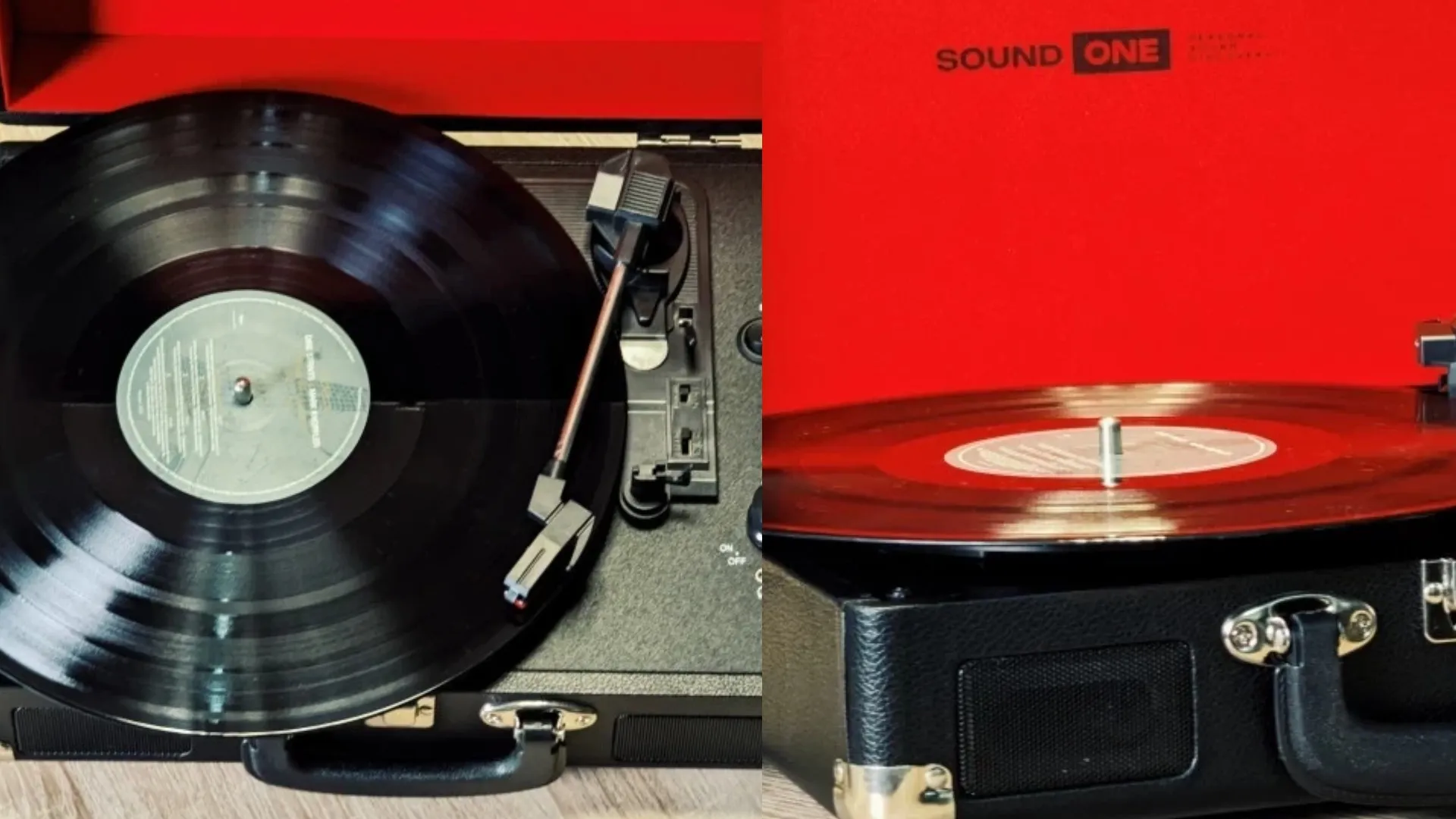 Виниловый проигрыватель Sound One Pop (Cream\White)