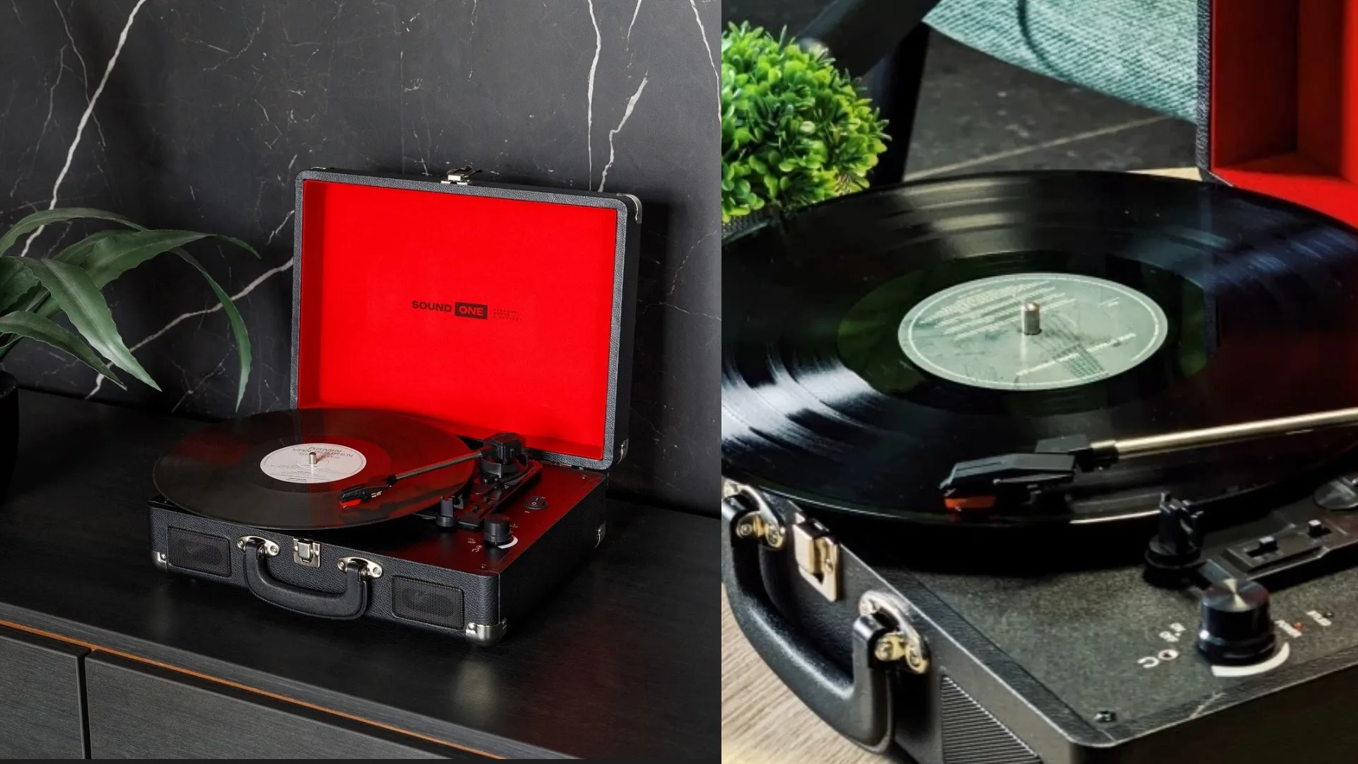 Виниловый проигрыватель Sound One Pop (Cream\White)