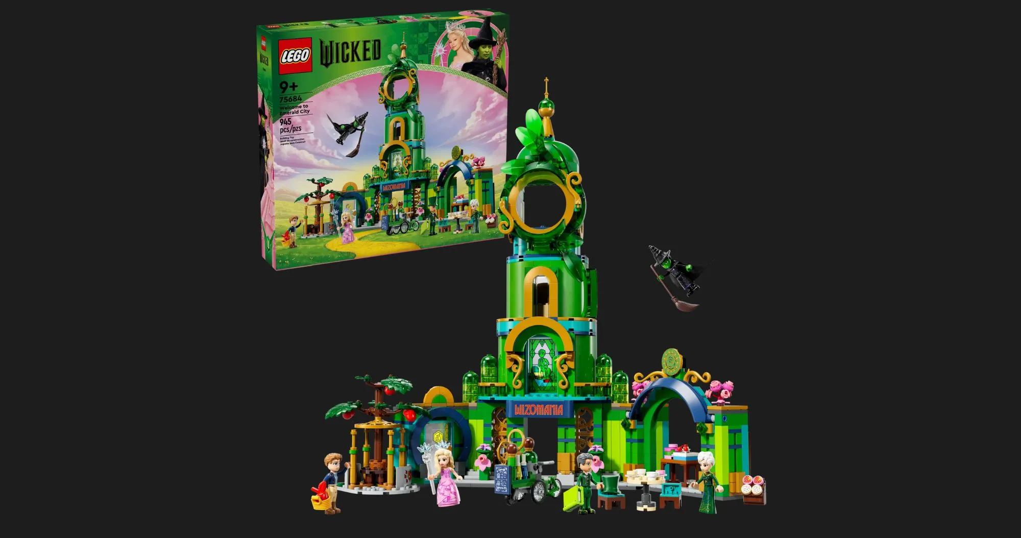 Конструктор LEGO Wicked Добро пожаловать в Изумрудный город (75684)