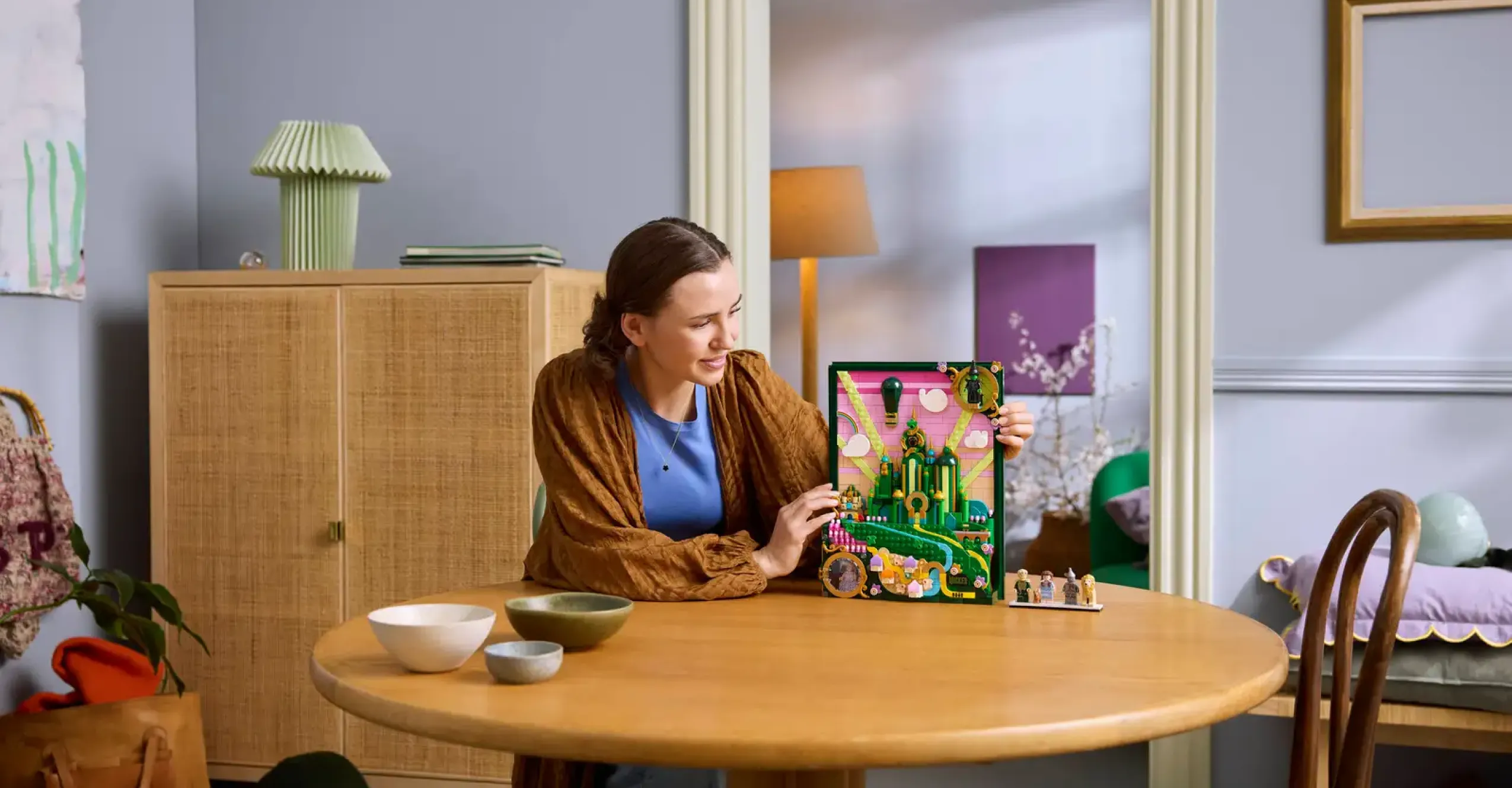 Конструктор LEGO Wicked Емеральд-сіті Настінний декор (75685)