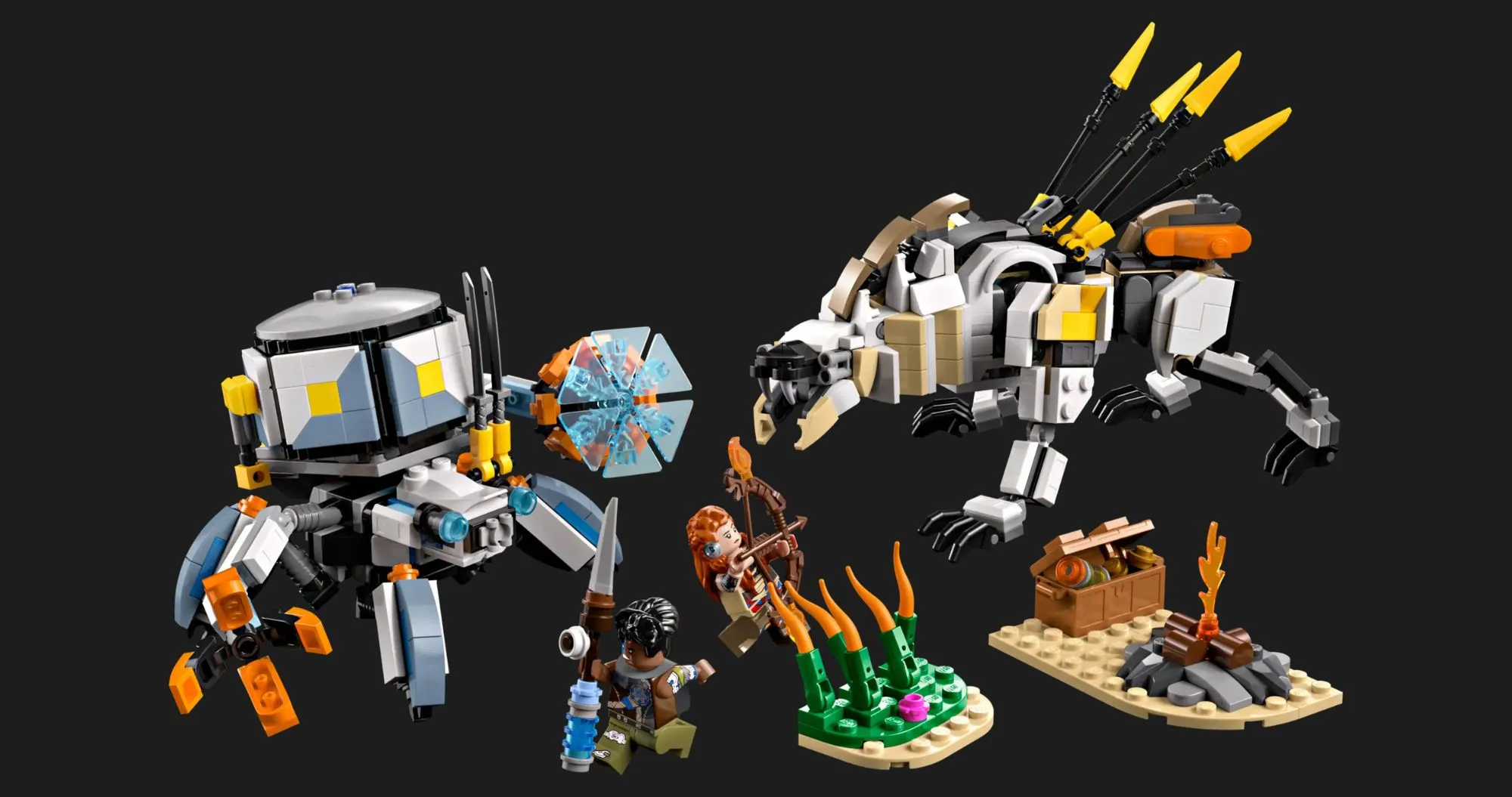 Конструктор LEGO Other: Aloy і Varl против Shell-Walker и Sawtooth (77037)