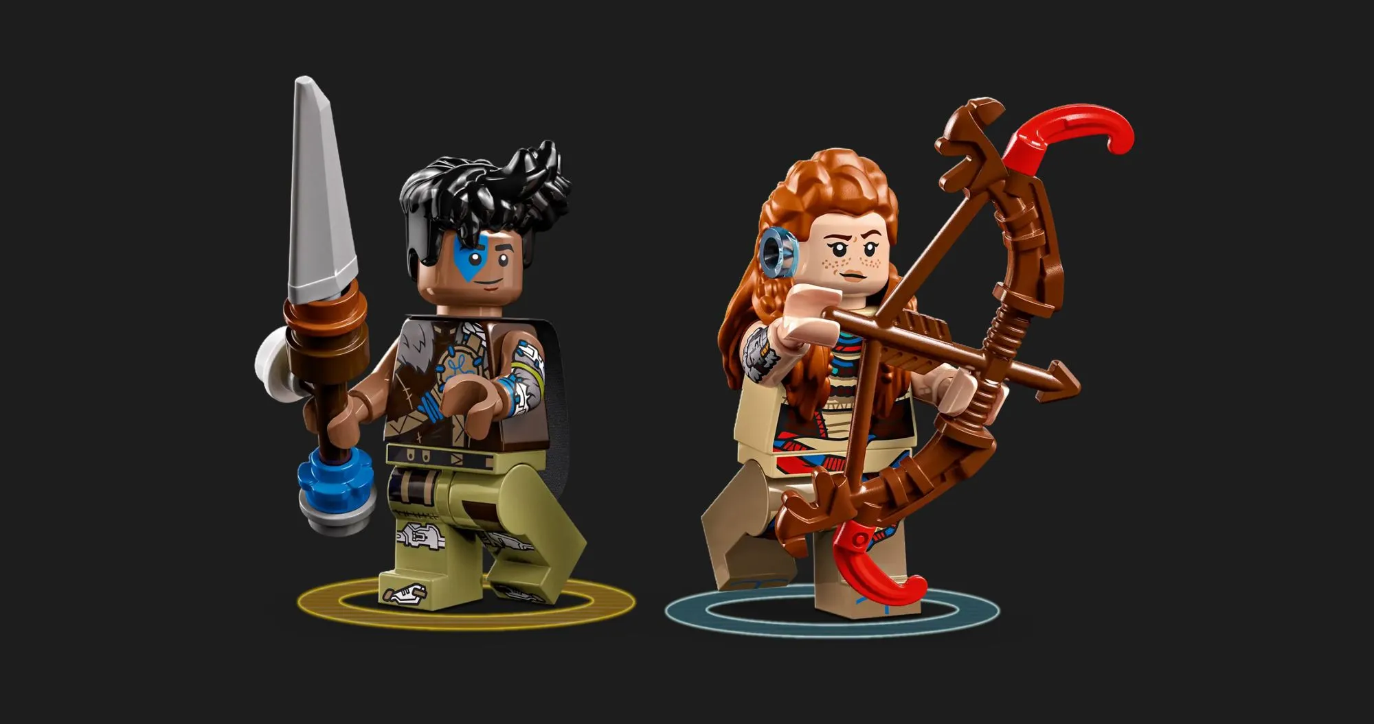 Конструктор LEGO Other: Aloy і Varl проти Shell-Walker і Sawtooth (77037)