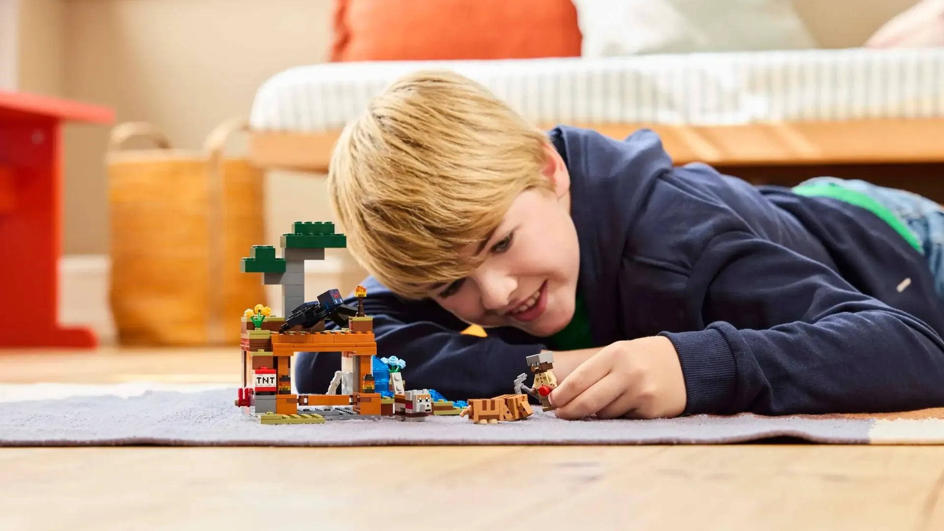 Конструктор LEGO Minecraft Шахтная экспедиция «Броненосец» (21269)