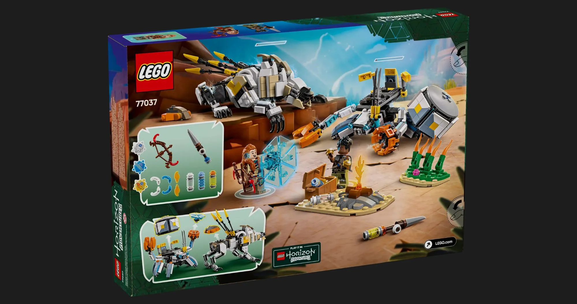 Конструктор LEGO Other: Aloy і Varl проти Shell-Walker і Sawtooth (77037)