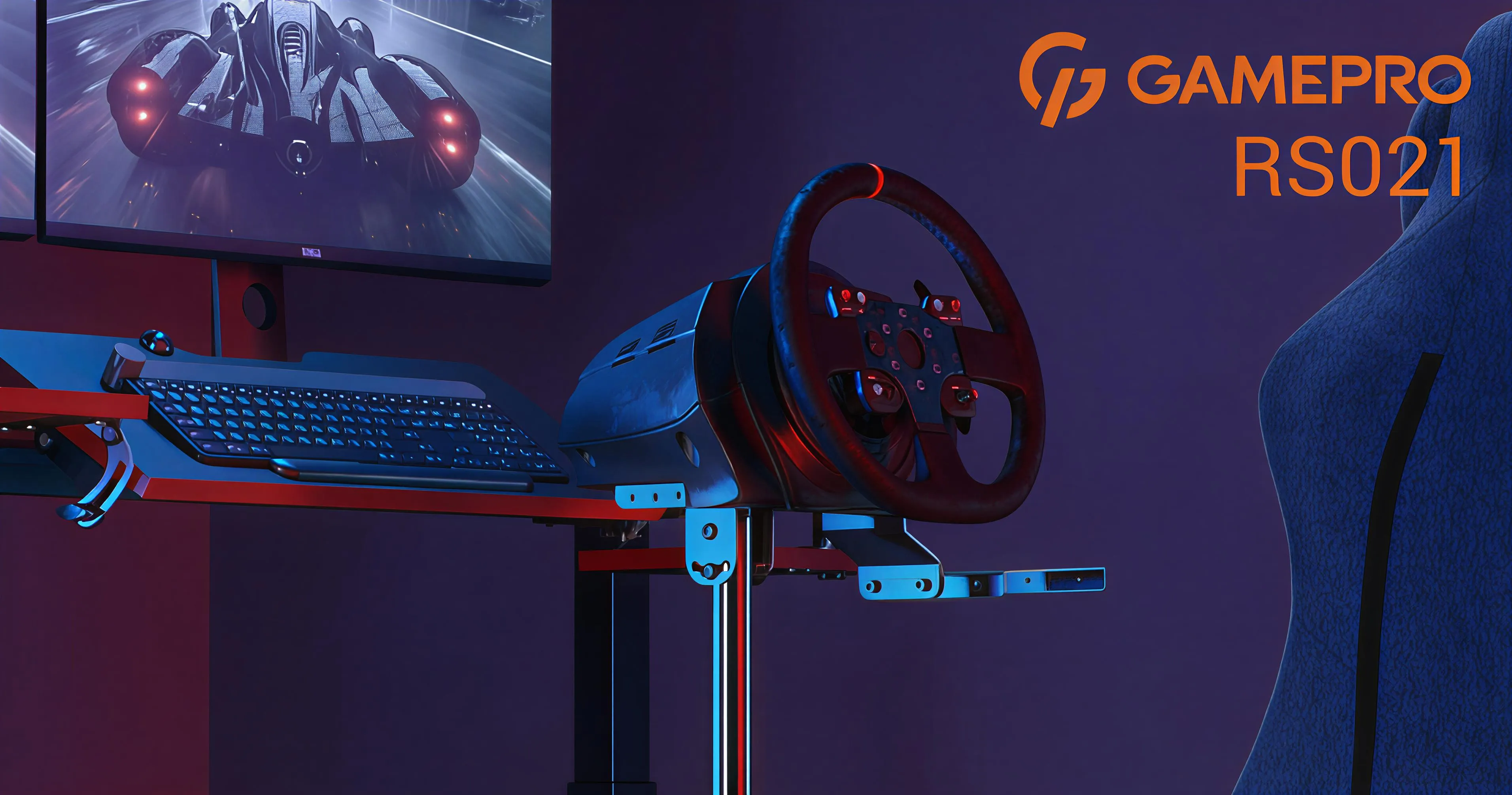 Ігрове крісло Кокпіт GamePro RS021 (UA)