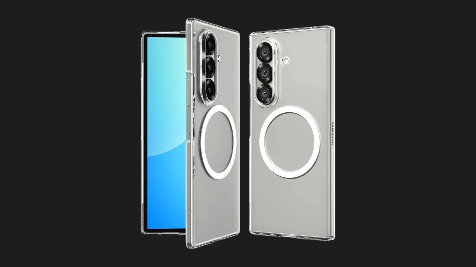 Чохол Spigen Airskin Aramid MagSafe для Samsung Galaxy Fold 7 (White)
