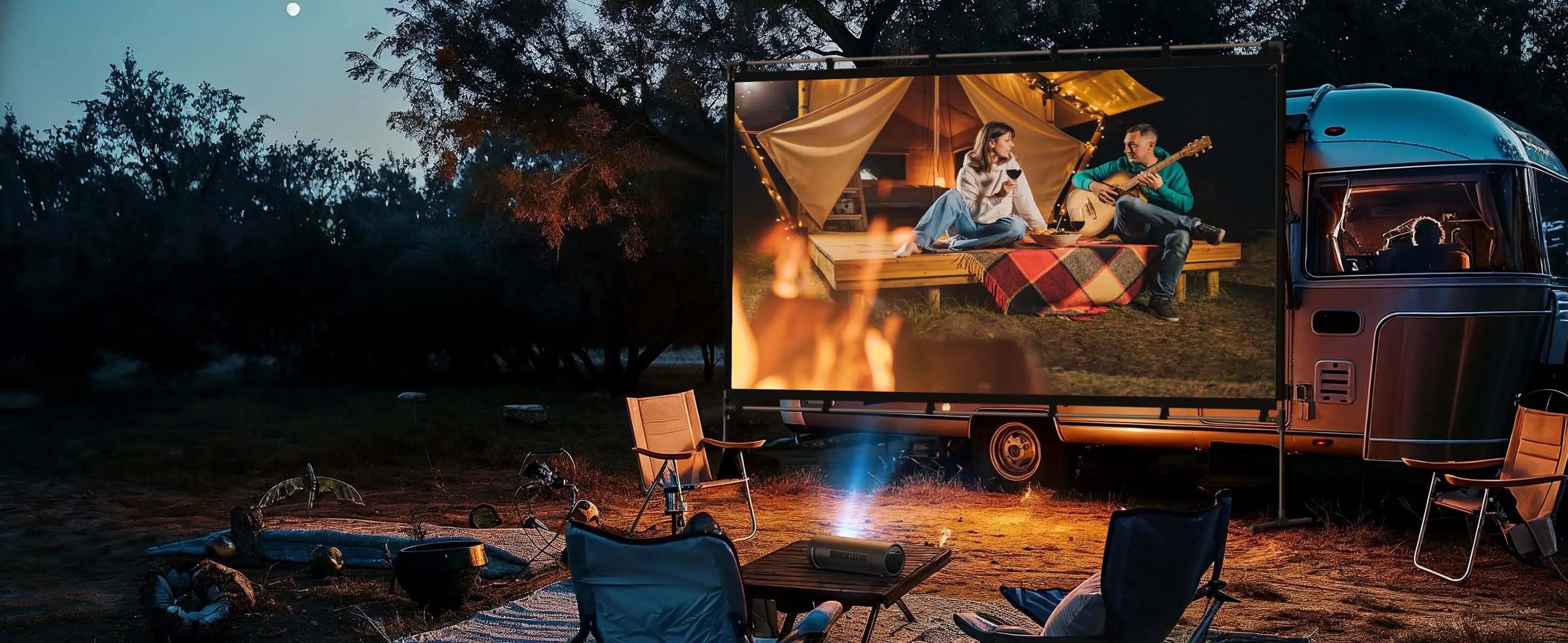 Портативный экран для проектора JMGO 100 (J0A-7P2) (UA)