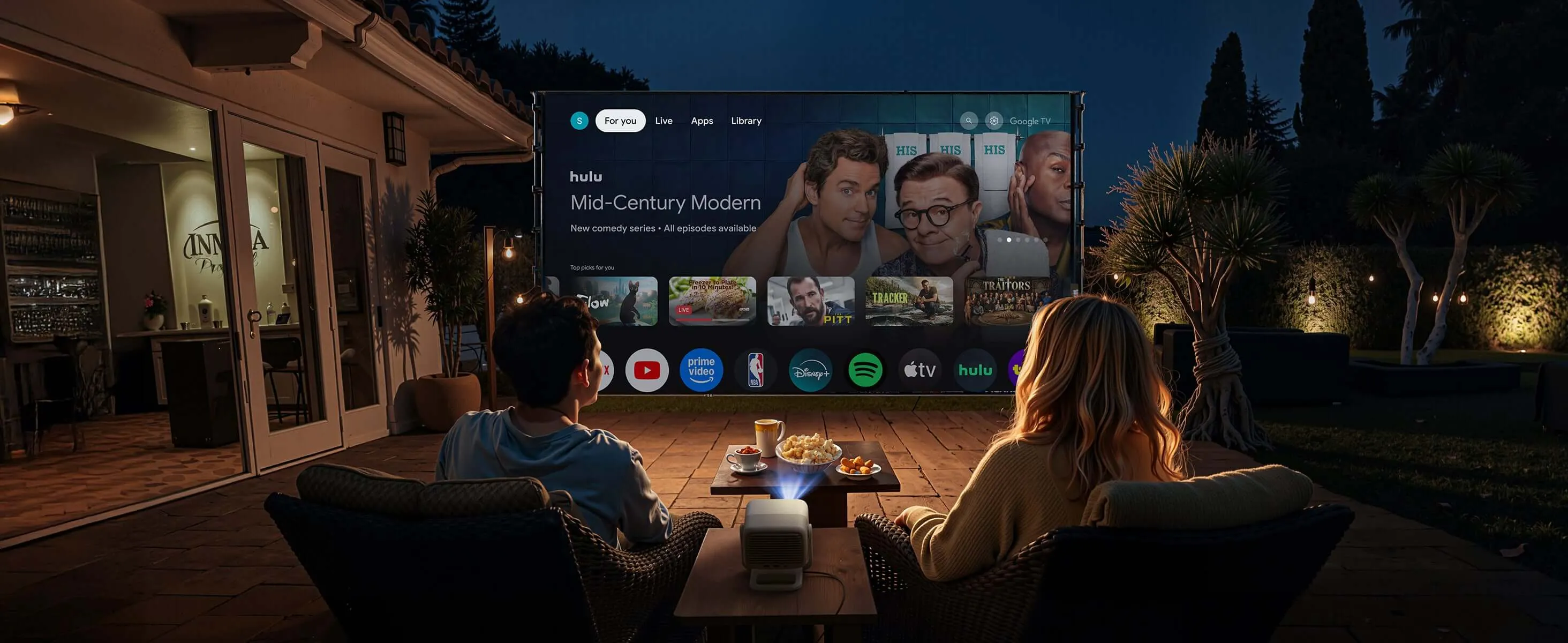 Портативный экран для проектора JMGO 100 (J0A-7P2) (UA)