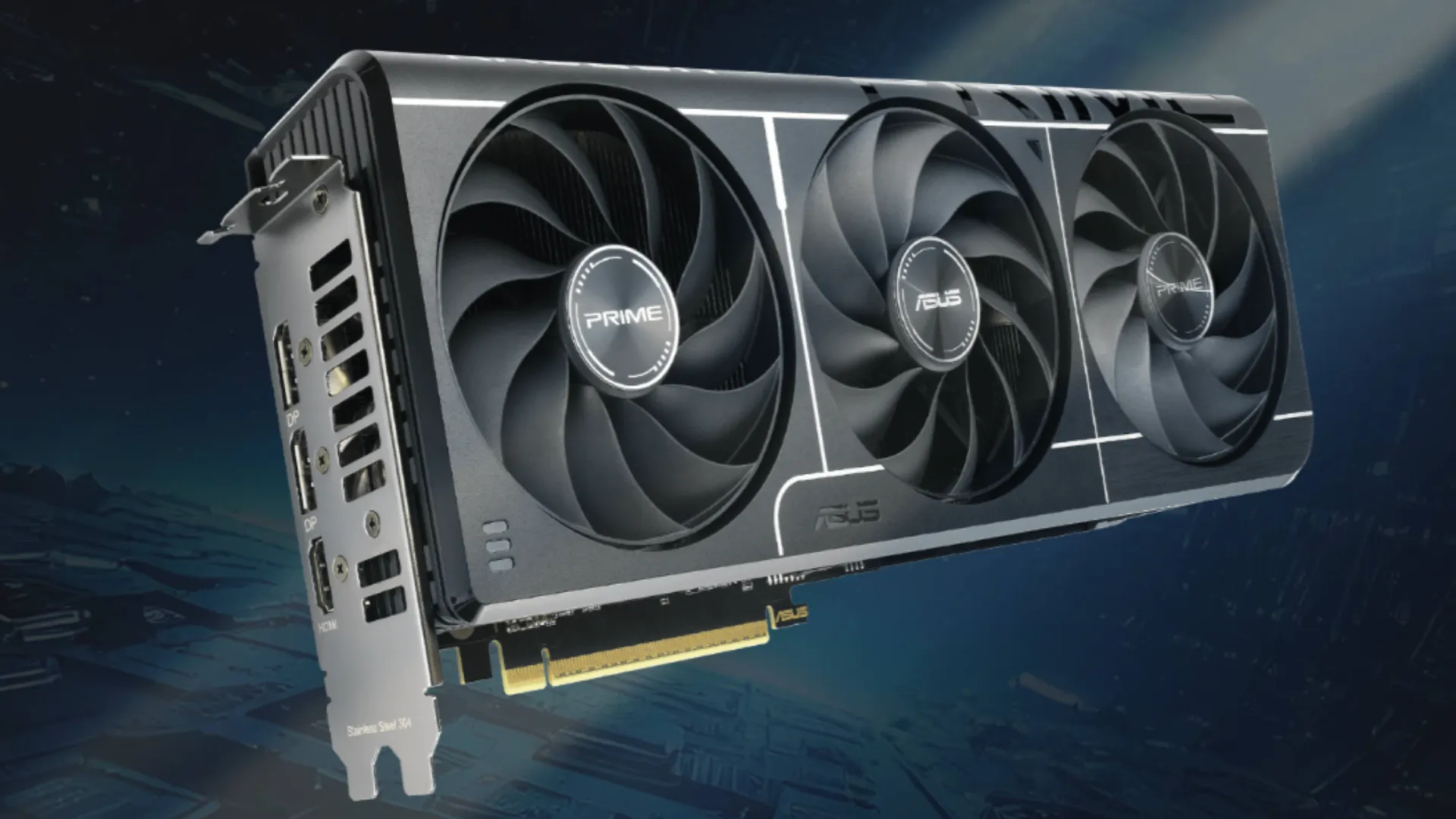 Відеокарта ASUS Radeon RX 9060 XT PRIME 16GB (PRIME-RX9060XT-O16G)