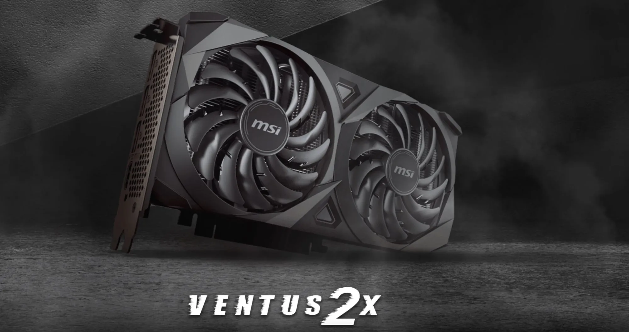 Відеокарта MSI GeForce RTX 3050 Ventus 2X E OC 6GB (GeForce RTX 3050 VENTUS 2X E 6G OC)