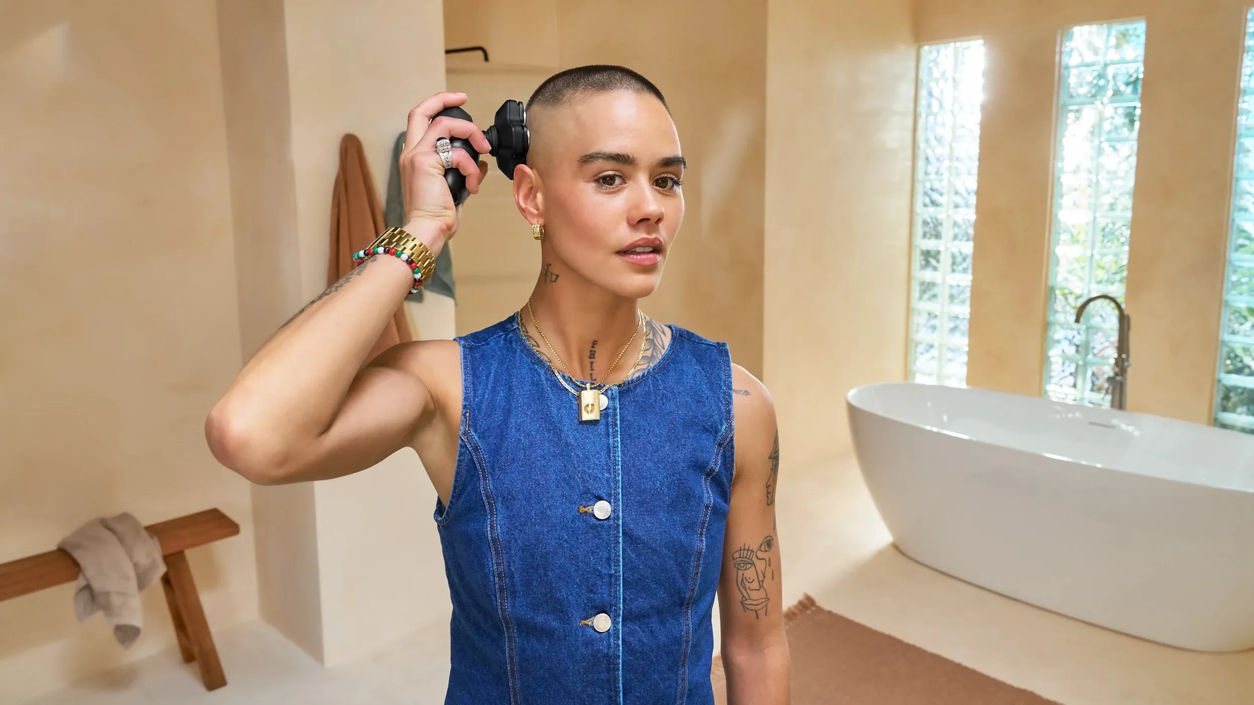 Электрическая бритва для головы Philips Head Shaver Pro Series 5000 (Black)