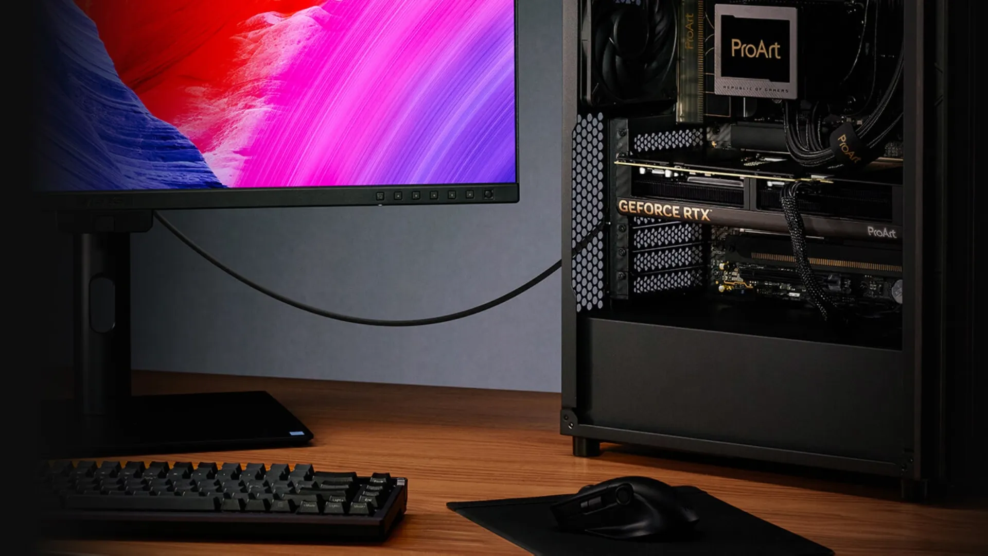 Видеокарта ASUS GeForce RTX 5080 ProArt 16GB (PROART-RTX5080-O16G)