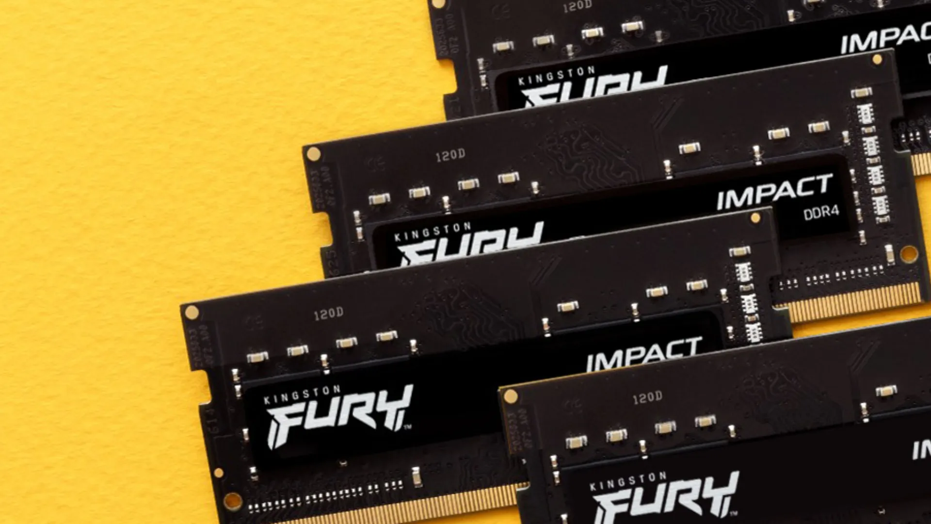 Оперативная память Kingston Fury Impact DDR4 32GB 2x16GB 3200MHz (KF432S20IBK2/32)