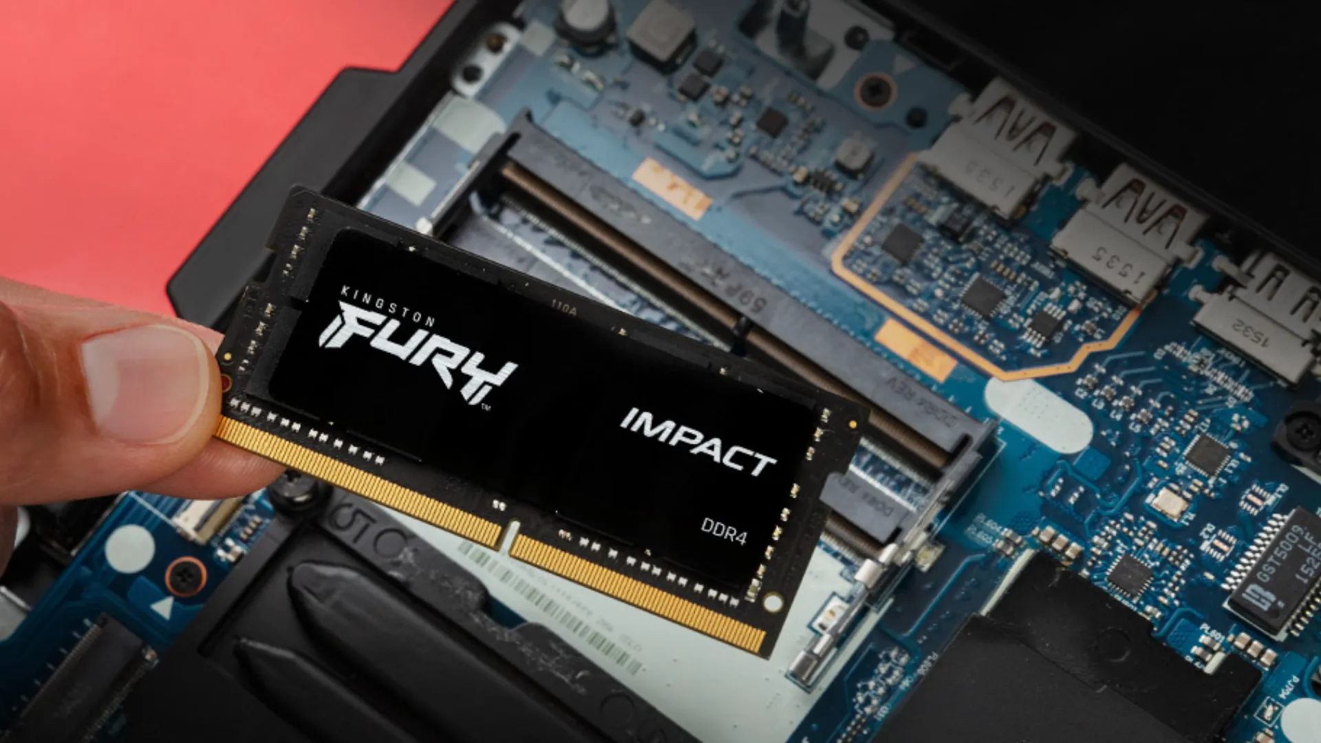 Оперативная память Kingston Fury Impact DDR4 32GB 2x16GB 3200MHz (KF432S20IBK2/32)