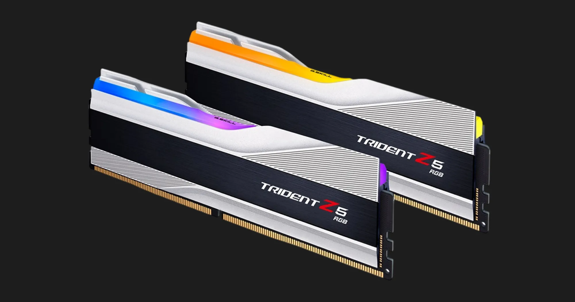 Оперативная память G.Skill Trident Z5 RGB Silver DDR5 32GB 2x16GB 8000MHz (F5-8000J3848H16GX2-TZ5RS)