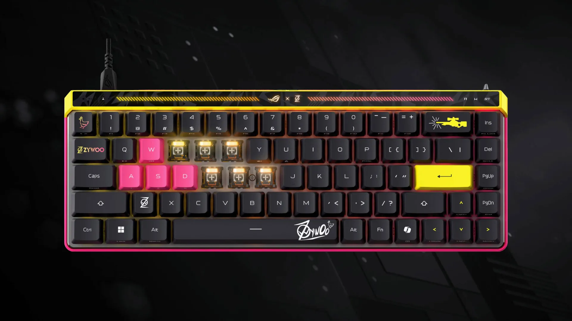 Клавіатура ASUS ROG Falchion Ace HFX (Black) (UA)