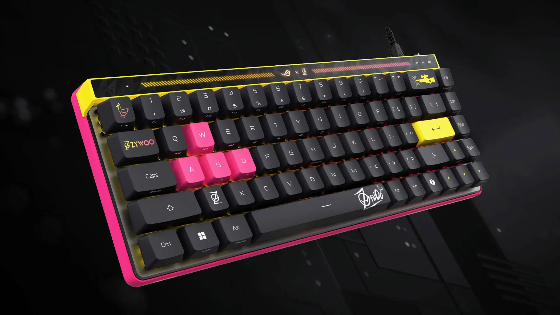 Клавіатура ASUS ROG Falchion Ace HFX (Black) (UA)